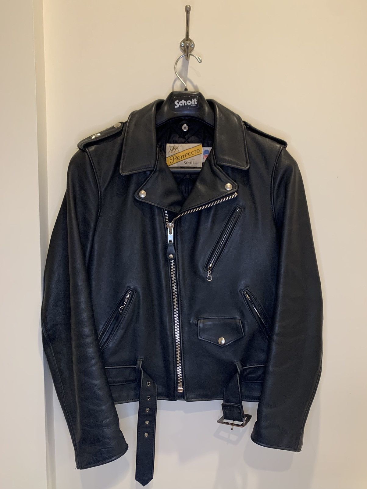 Schott Schott Perfecto 613s One star Steerhide Leather Jacket 38 Size US M / EU 48-50 / 2 - 3 Thumbnail
