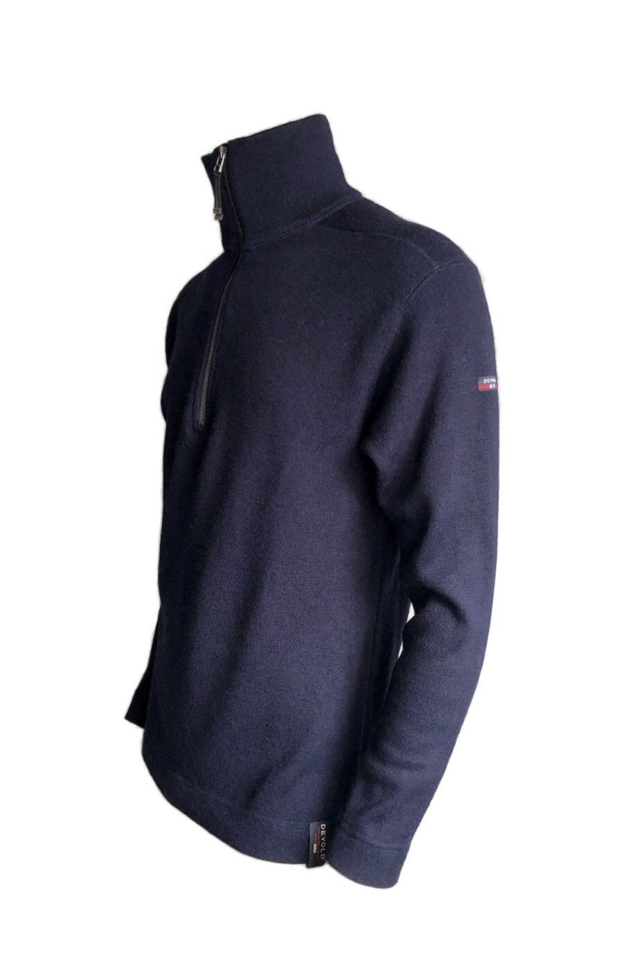 Devold navy blue sweater fashion