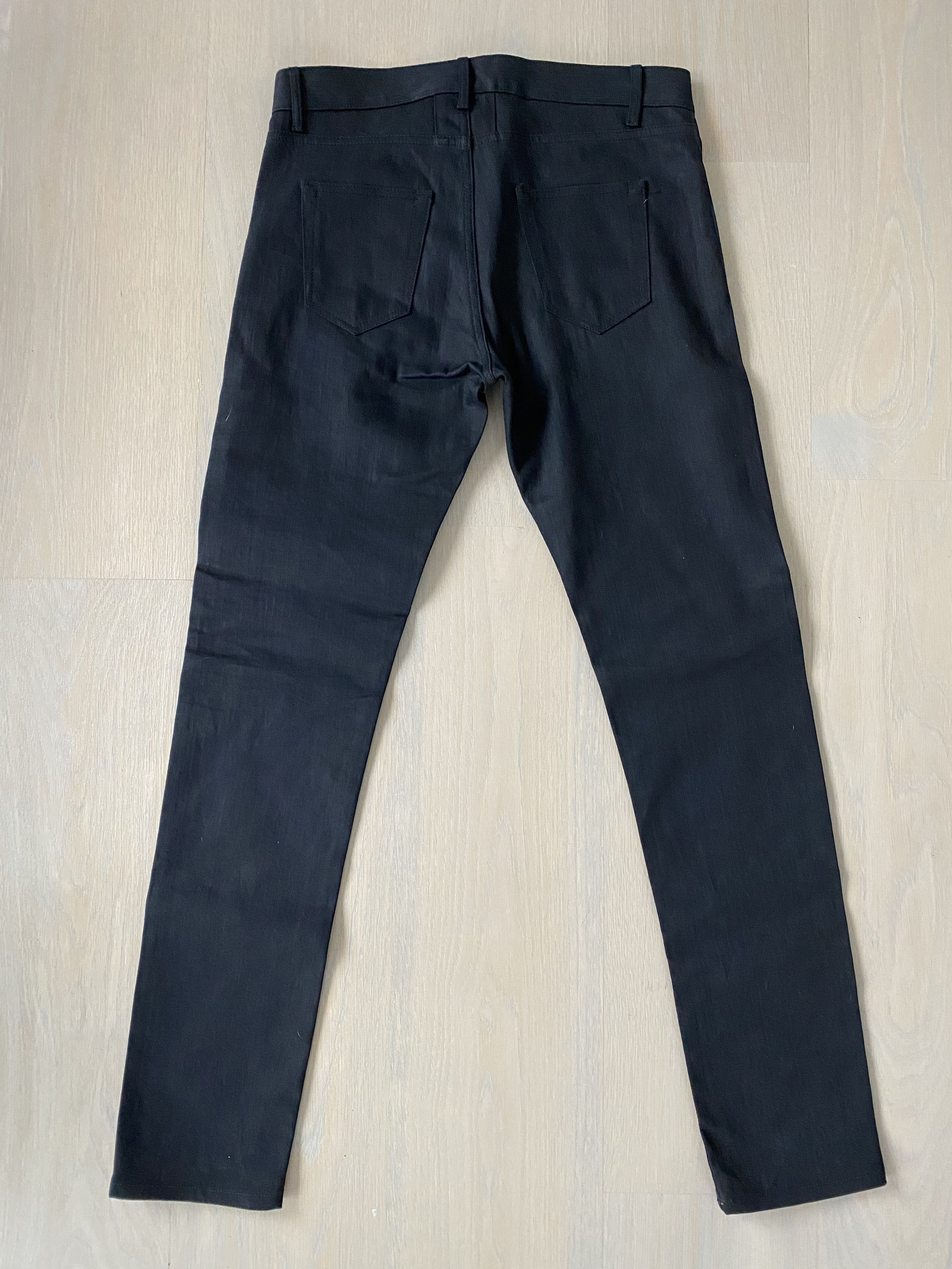 Hedi Slimane × Saint Laurent Paris 2015 D02 in Black Denim Size US 31 - 2 Thumbnail