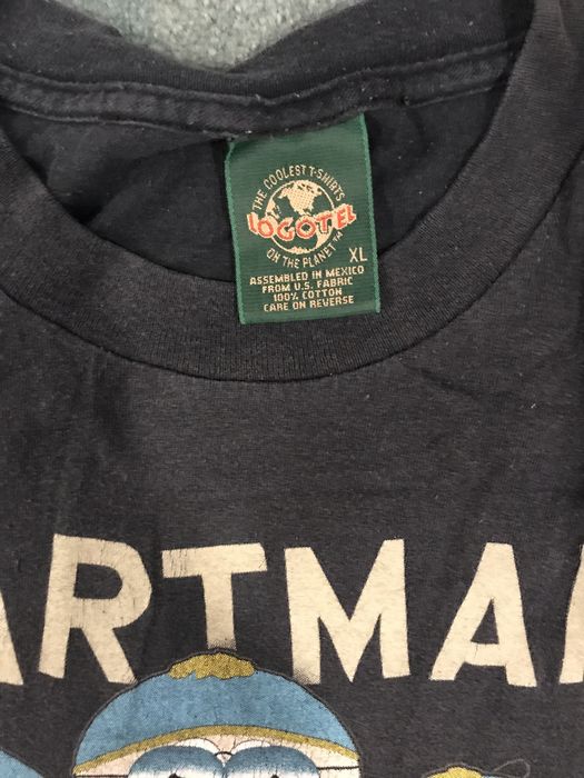 Vintage VTG 1998 South Park Cartman Respect My Authority T-Shirt