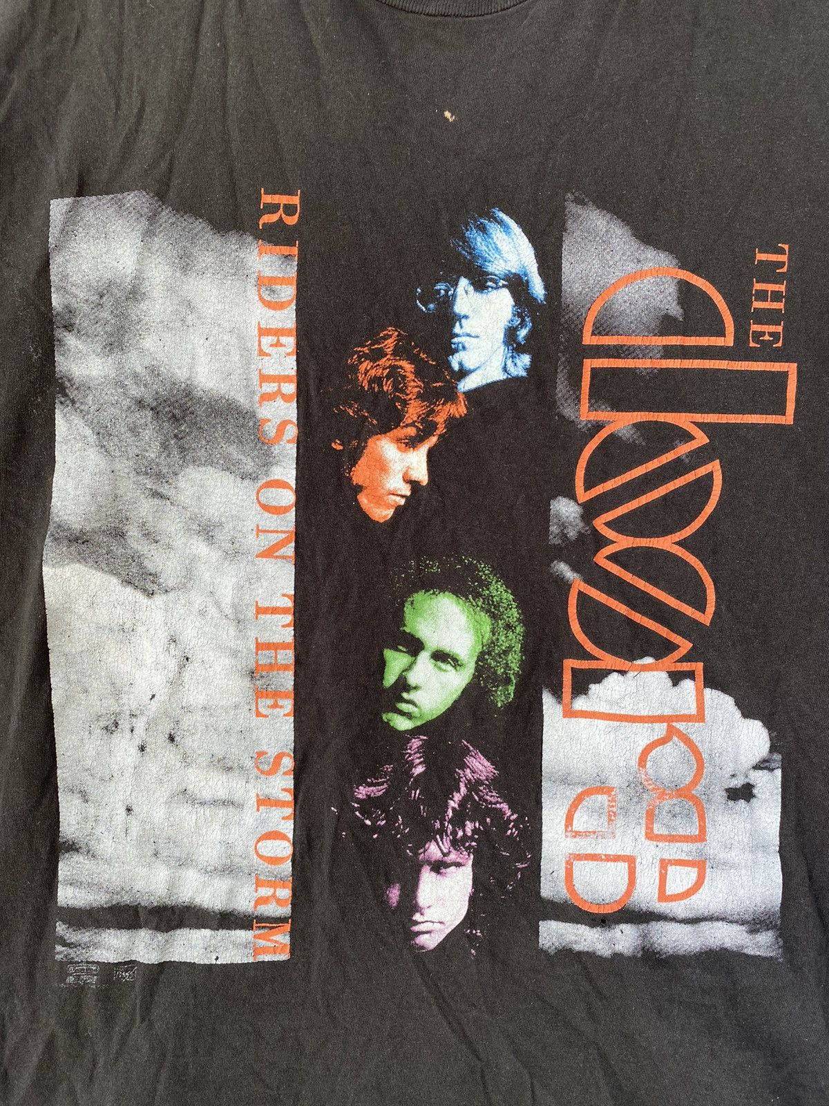 Band Tees × Vintage Vintage The Doors Riders On The Storm Tee Size US XL / EU 56 / 4 - 5 Thumbnail
