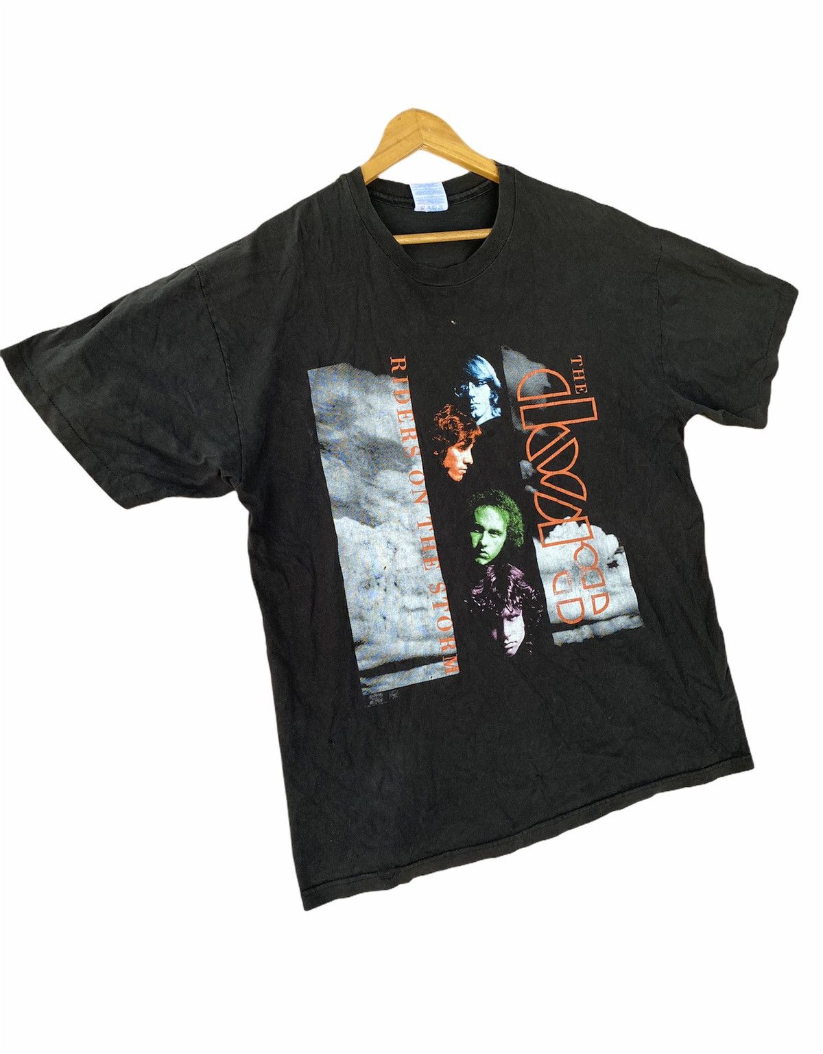 Band Tees × Vintage Vintage The Doors Riders On The Storm Tee Size US XL / EU 56 / 4 - 3 Thumbnail