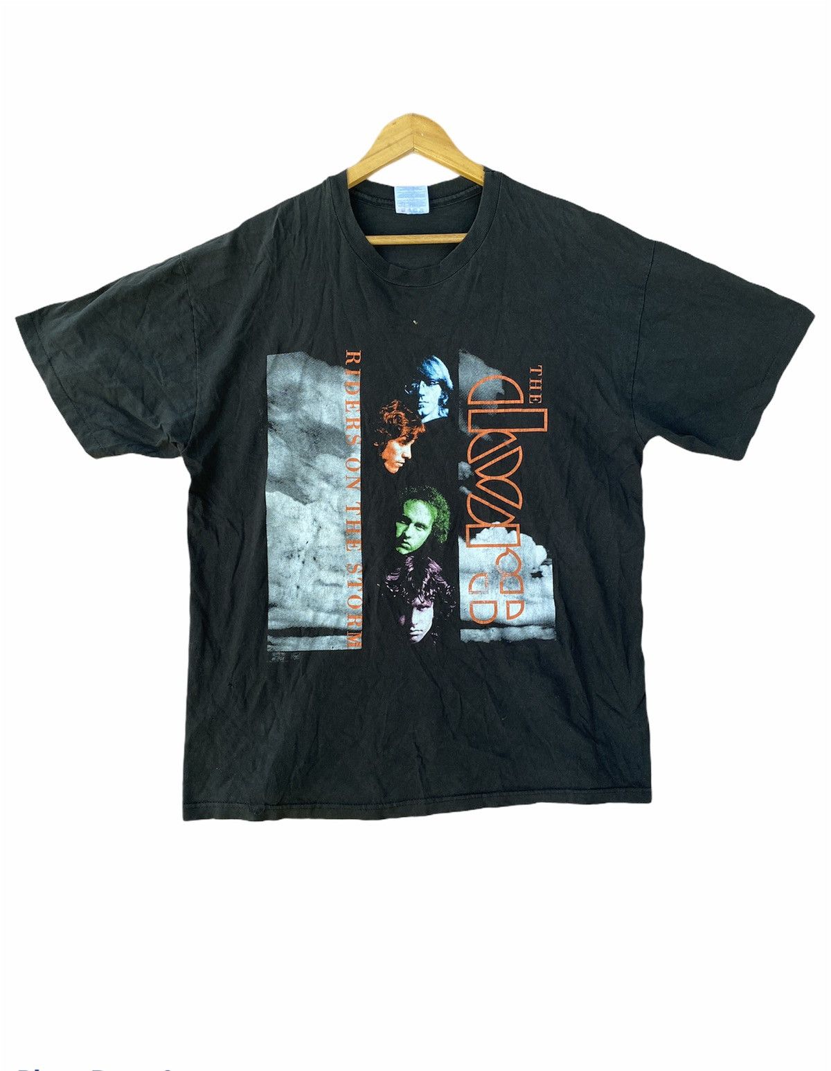Band Tees × Vintage Vintage The Doors Riders On The Storm Tee Size US XL / EU 56 / 4 - 1 Thumbnail