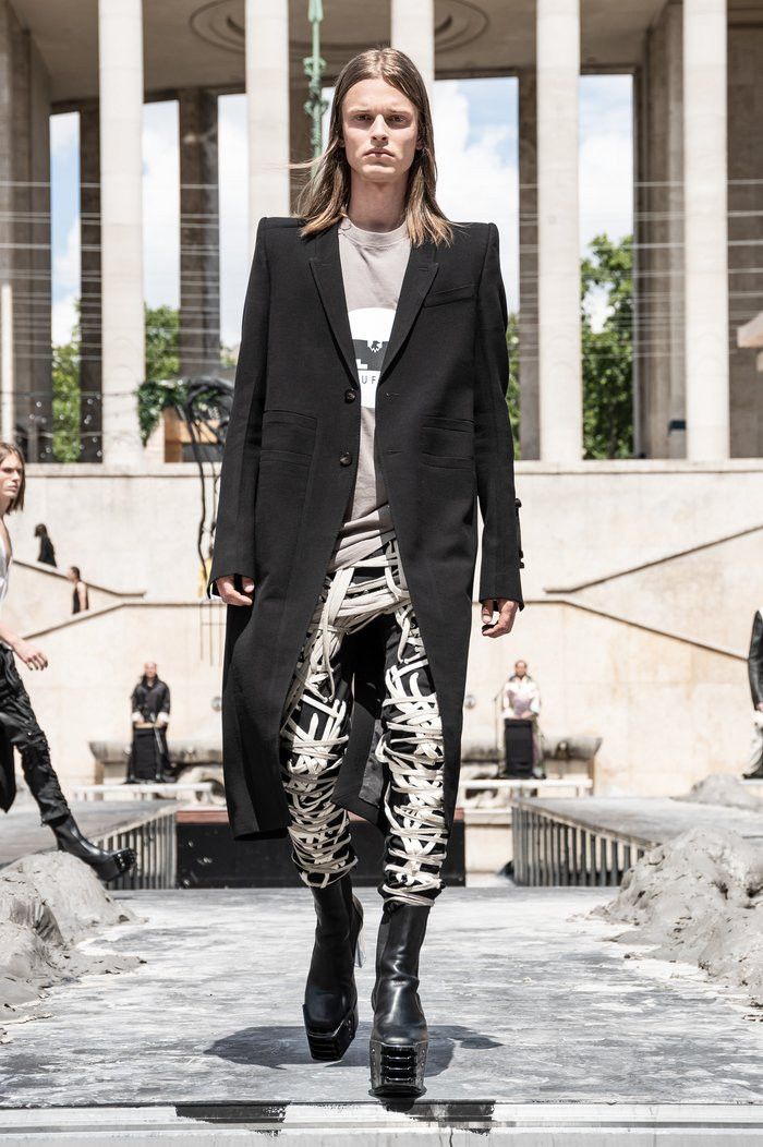 Rick Owens Rick Owens Runway SS20 Tecuatl Thomas Boxer