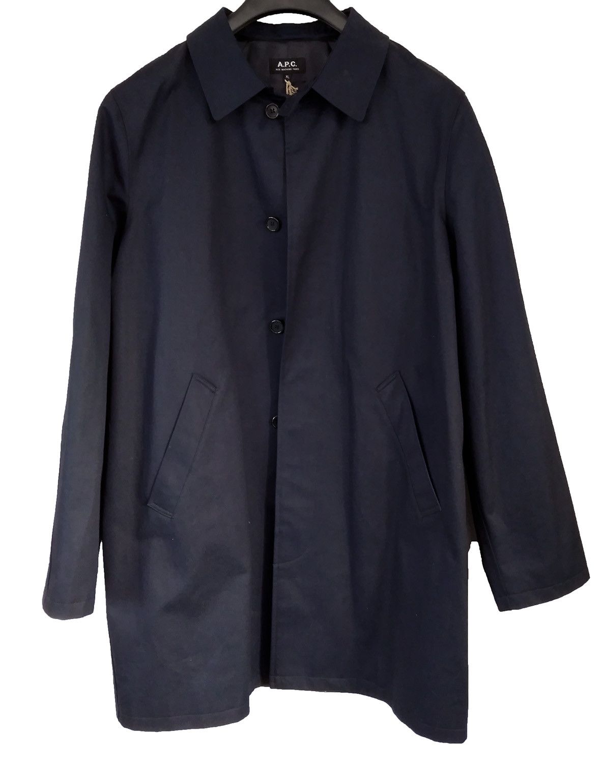 A.P.C. APC URBAN MACKINTOSH - DARK NAVY Size US XL / EU 56 / 4 - 1 Thumbnail