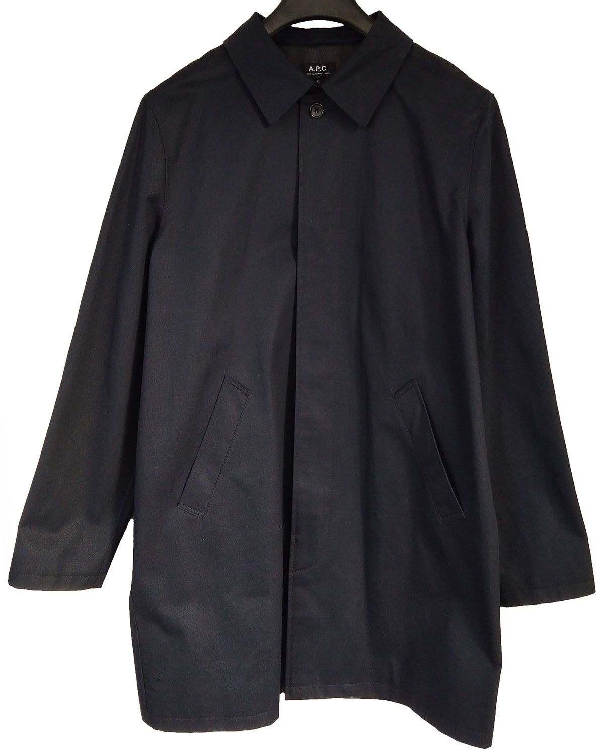 A.P.C. APC URBAN MACKINTOSH - DARK NAVY Size US XL / EU 56 / 4 - 2 Thumbnail