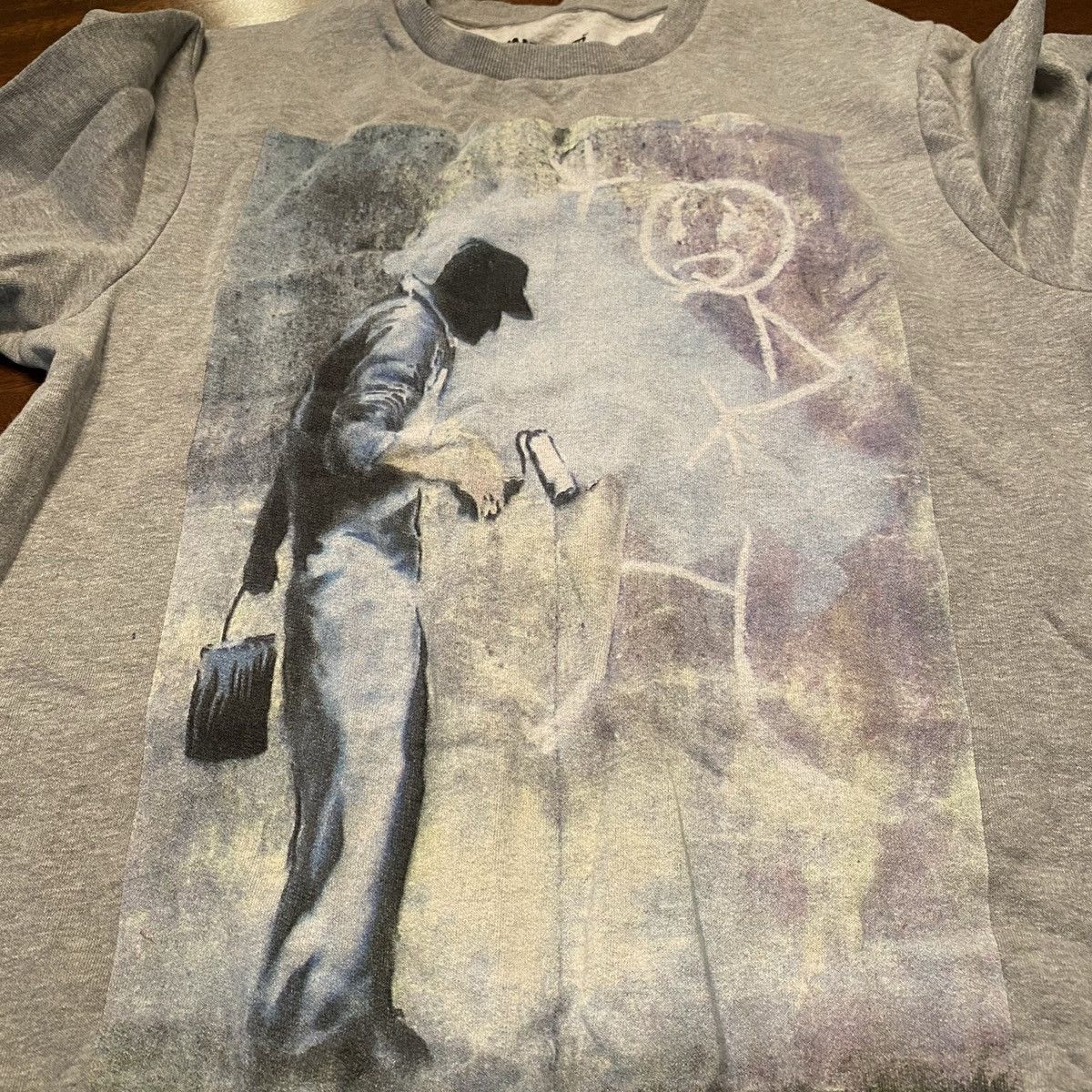 Eleven Paris Brand NWT Banksy x Eleven Paris Sweatshirt - Size Medium Size US M / EU 48-50 / 2 - 2 Thumbnail