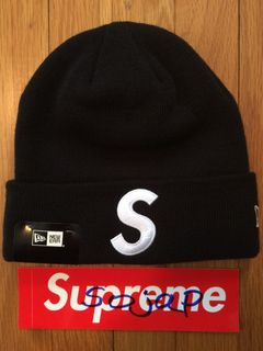 Supreme S Logo Beanie | Grailed