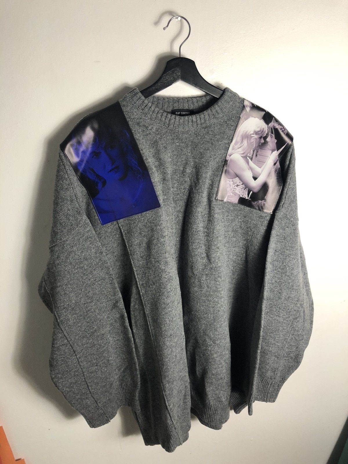 Raf Simons Blue Velvet プリントニット Mサイズ - ニット/セーター