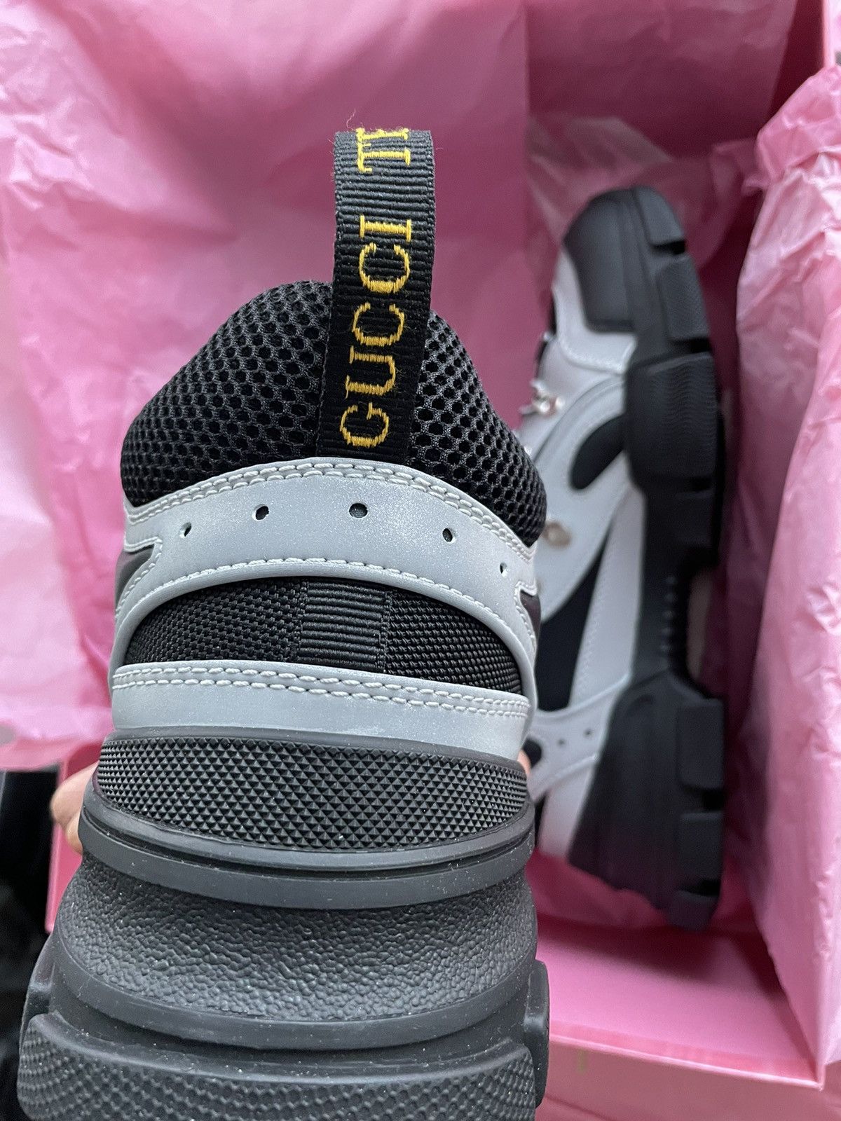 Gucci Limited Edition Gucci Runway Flashtrek Reflective Sneaker Size US 10 / EU 43 - 23 Thumbnail