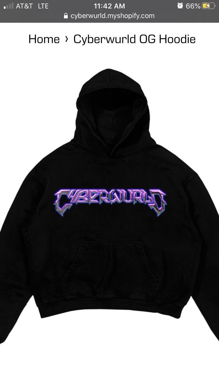 Playboi Carti RARE Cyberwurld X Playboi Carti New Year’s Eve hoodie WLR Size US XL / EU 56 / 4 - 1 Thumbnail