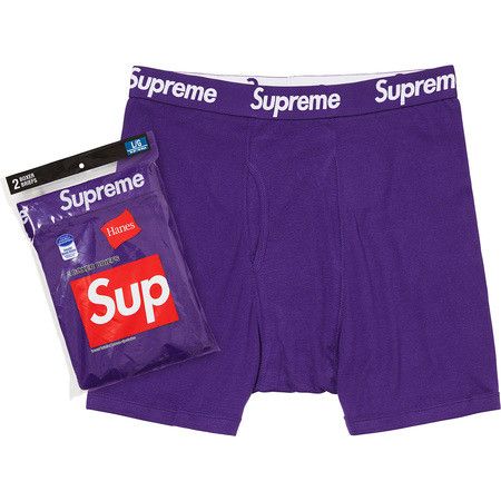 Supreme/ Hanes Black Bandana Boxer Briefs 2 Pack size S | eBay