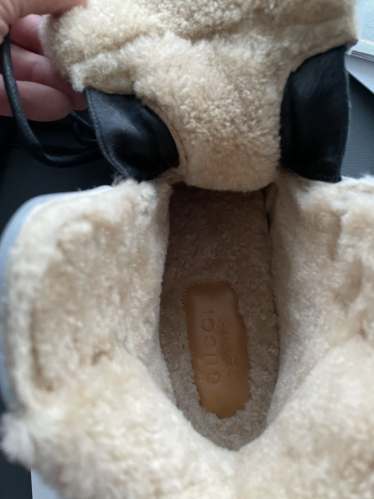 Gucci Rare $1,635 Limited Edition Shearling Flashtrek Boots New Size US 8.5 / EU 41-42 - 19 Thumbnail