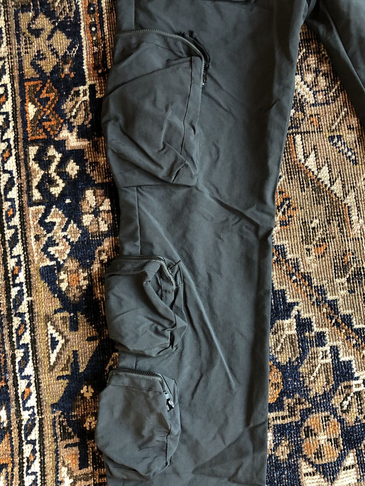jacov Whoisjacov Six Pocket Cargo Pants Black Size M Size US 32 / EU 48 - 2 Thumbnail