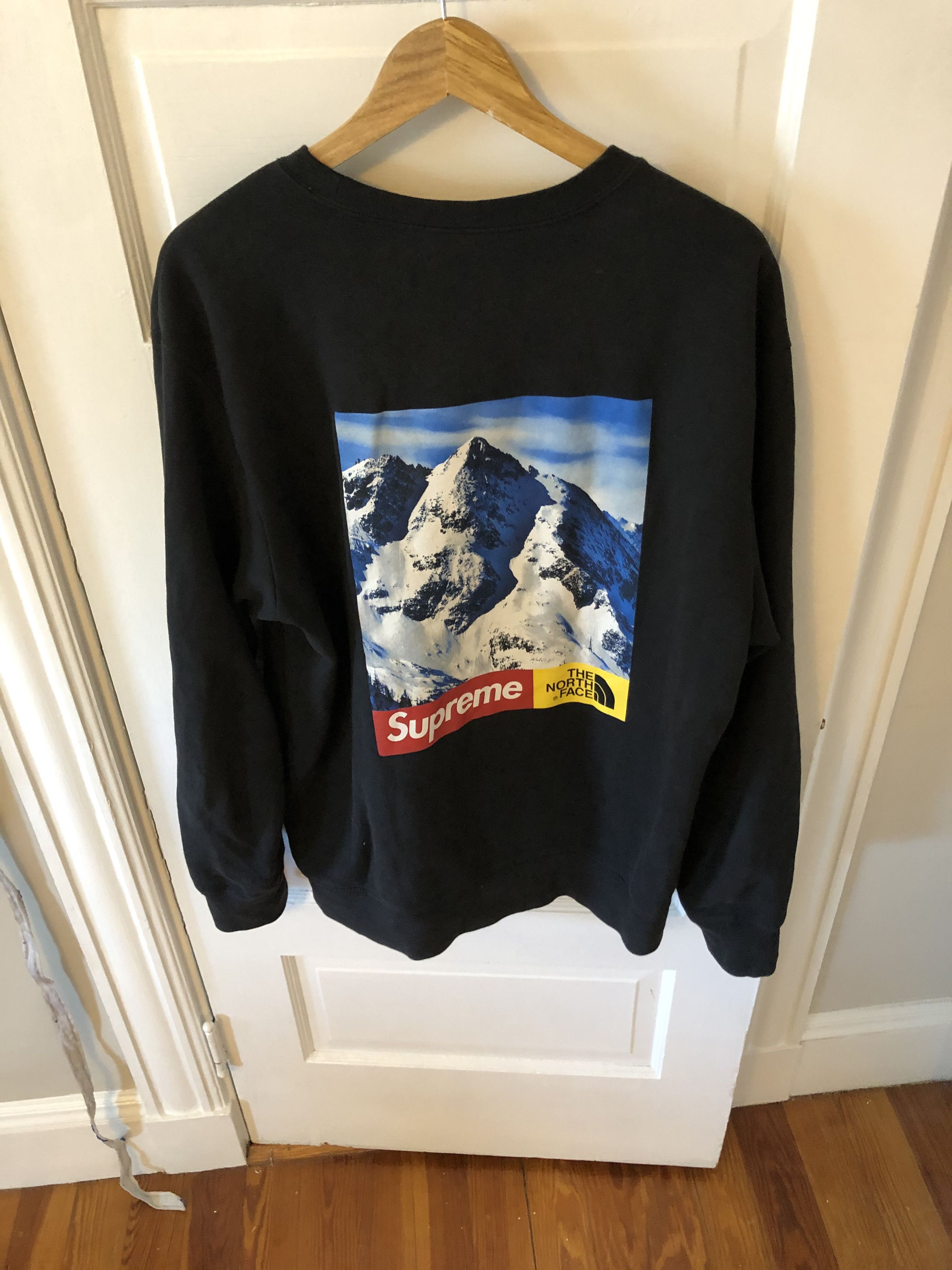 Supreme × The North Face Mountain Crewneck | Grailed