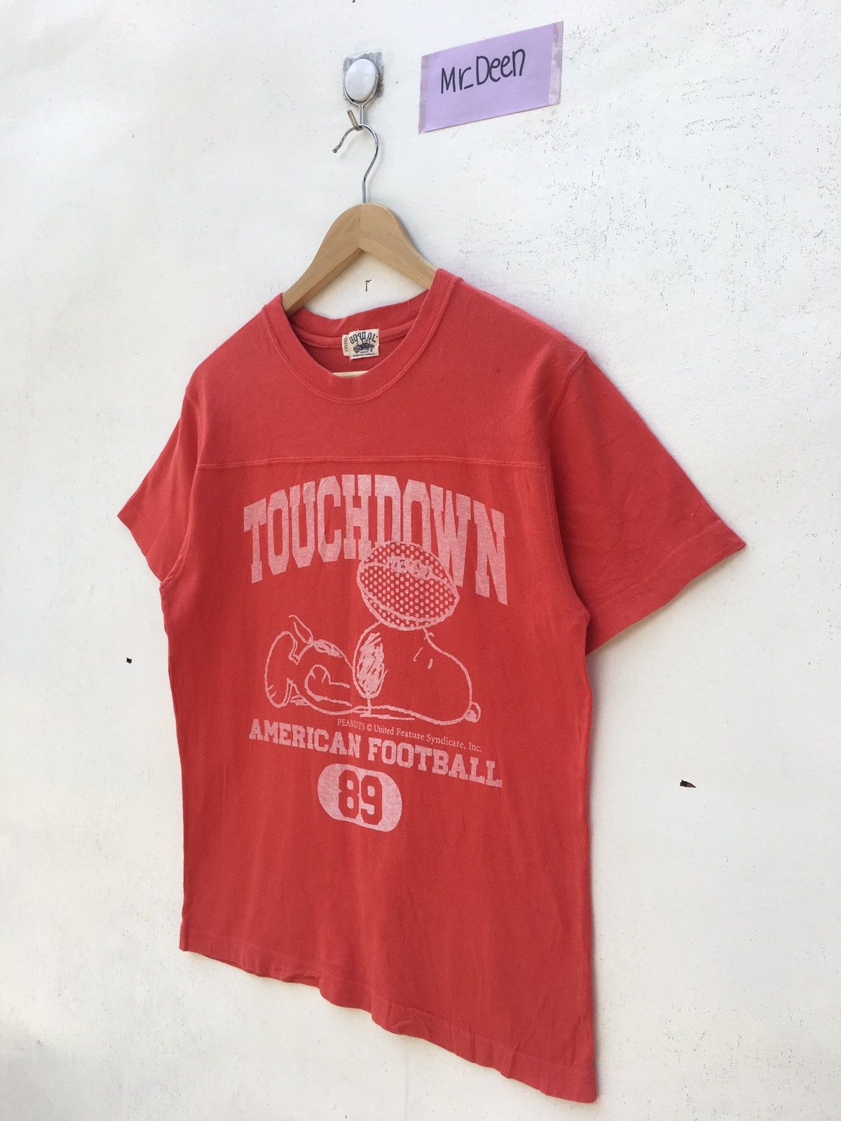 Peanuts Vintage American Football Team x Peanuts 89 Tee Size US S / EU 44-46 / 1 - 3 Thumbnail