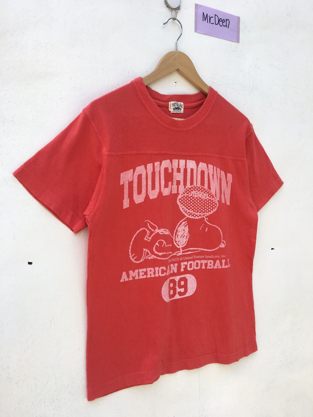 Peanuts Vintage American Football Team x Peanuts 89 Tee Size US S / EU 44-46 / 1 - 2 Thumbnail