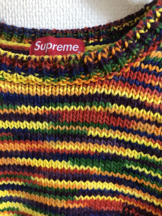 Supreme Supreme Static Sweater Multicolor | Grailed