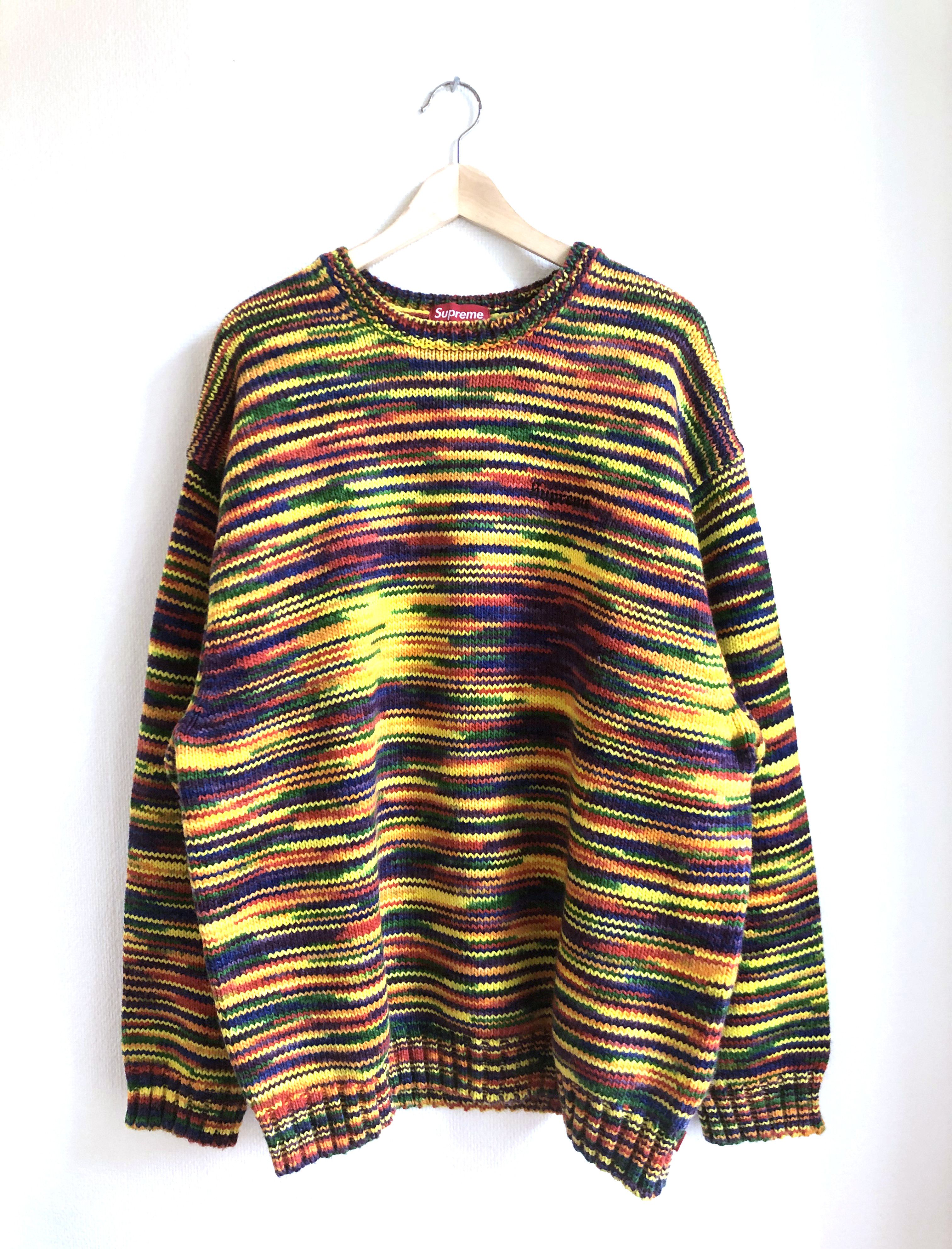 Supreme Supreme Static Sweater Multicolor | Grailed