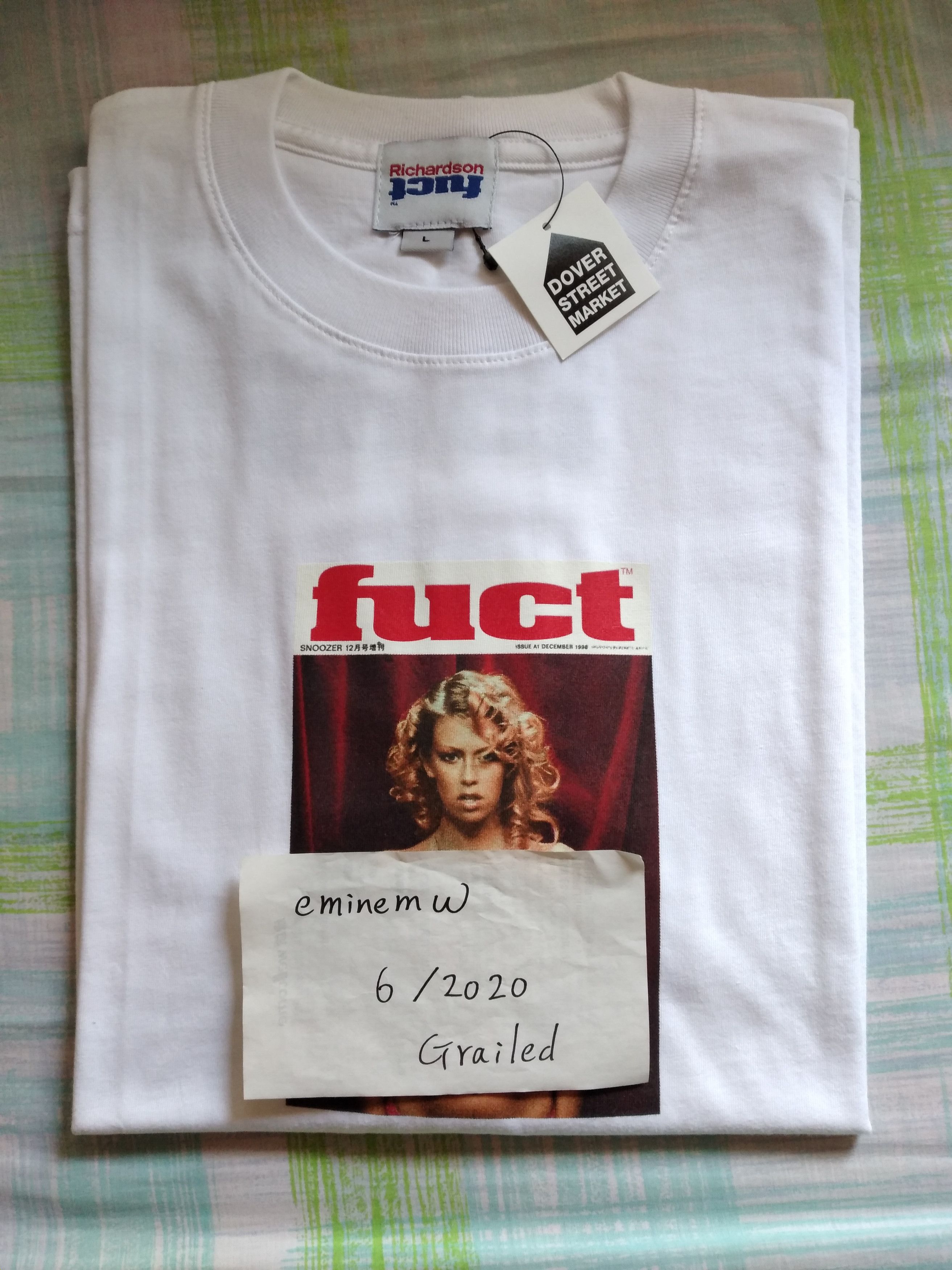 Fuct Fuct x Richardson A1 Jenna Jameson T-shirt Tee | Grailed