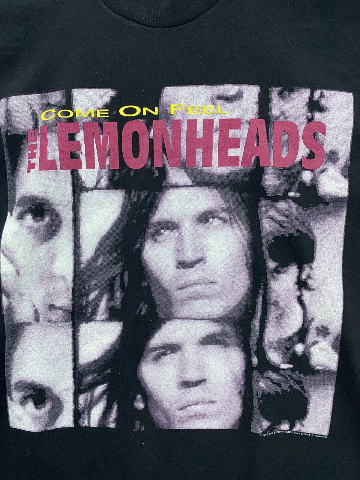 Band Tees vintage 1993 THE LEMONHEADS come on feel rare nice t-shirts Size US XL / EU 56 / 4 - 3 Thumbnail