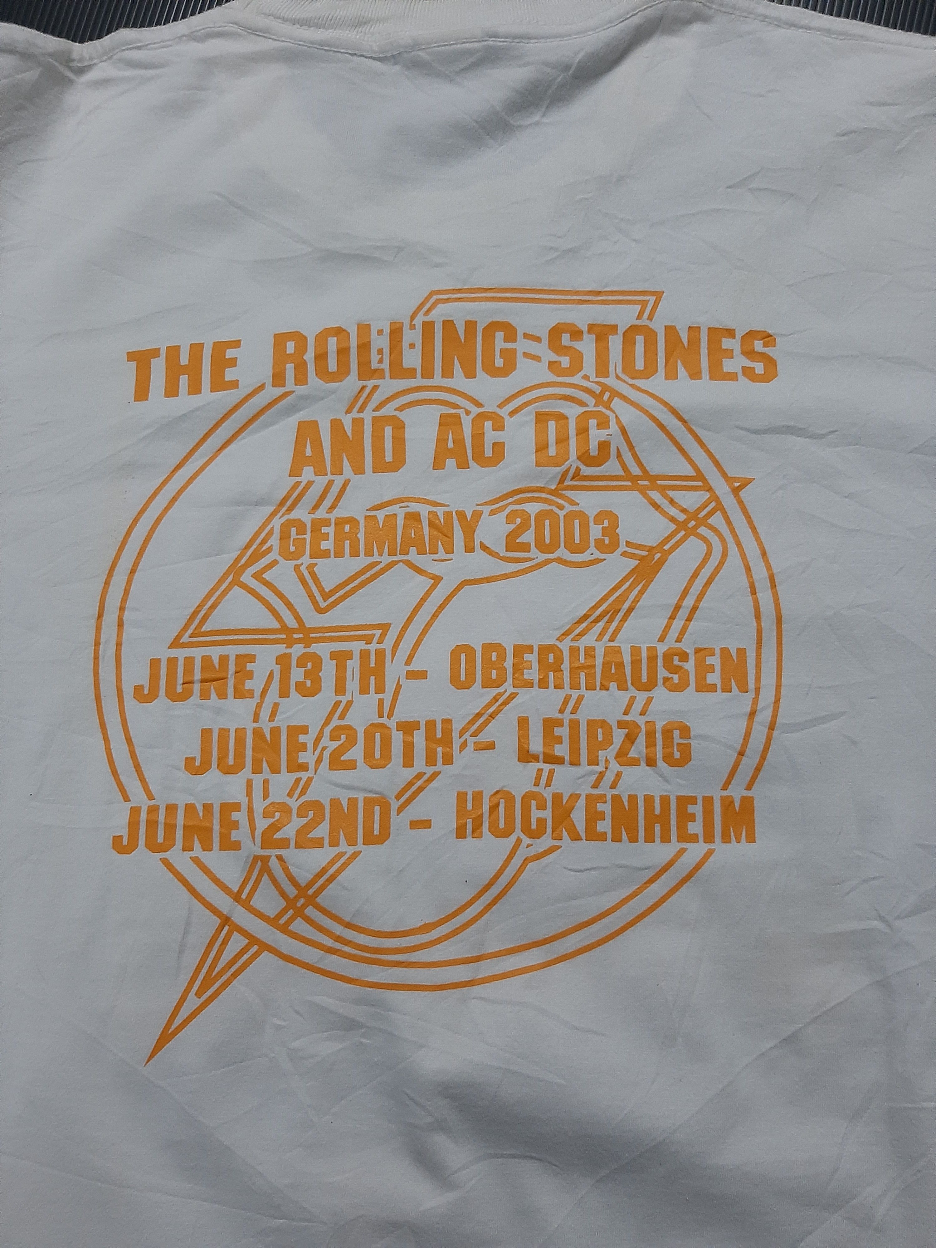 Ac/Dc × Band Tees × The Rolling Stones Last drop - The