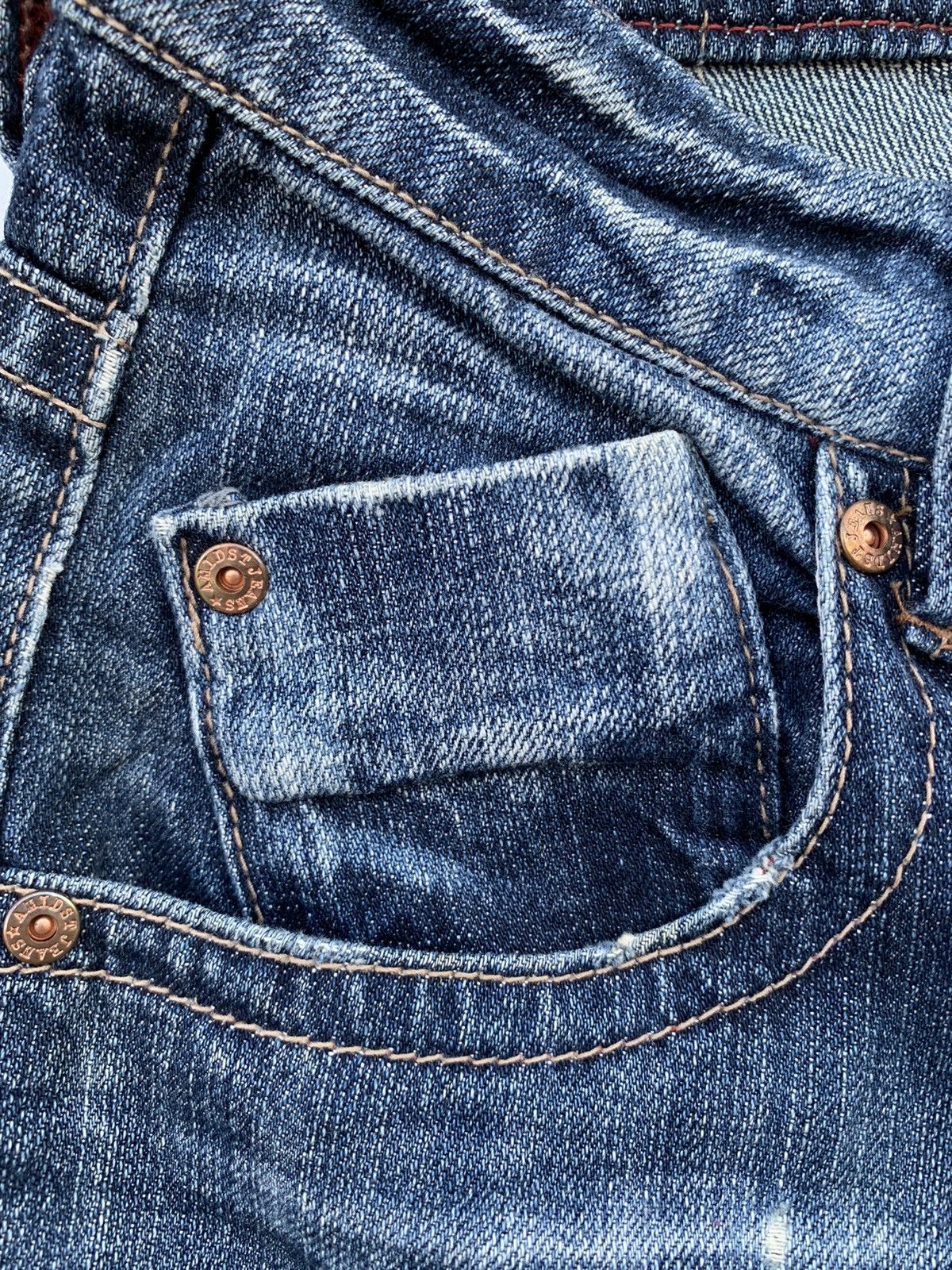 If Six Was Nine × Japanese Brand Japanese Brand Amidst Jeans Distressed Denim Size US 31 - 14 Thumbnail