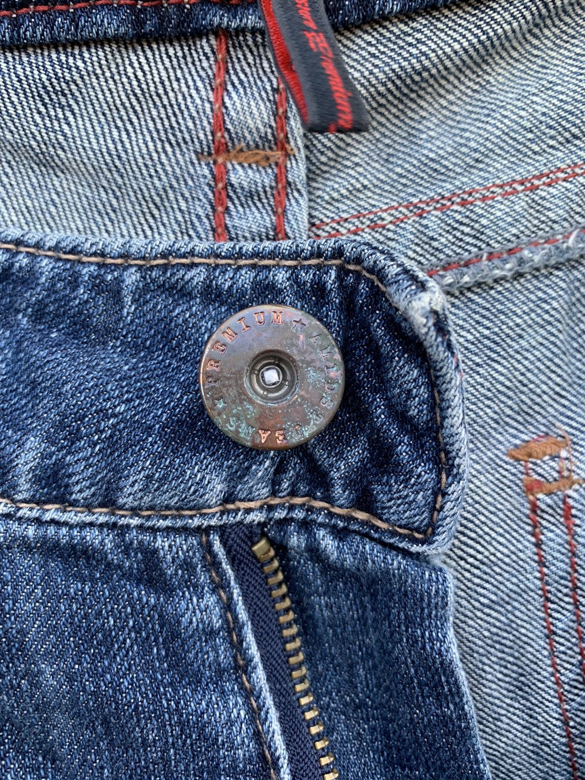 If Six Was Nine × Japanese Brand Japanese Brand Amidst Jeans Distressed Denim Size US 31 - 13 Thumbnail