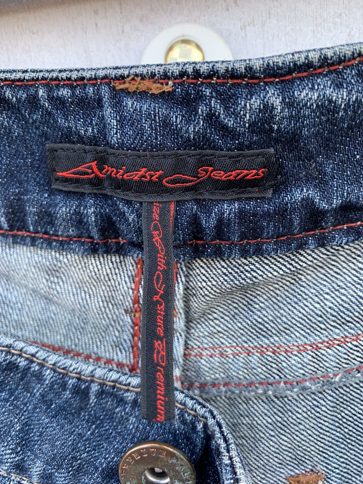 If Six Was Nine × Japanese Brand Japanese Brand Amidst Jeans Distressed Denim Size US 31 - 15 Thumbnail