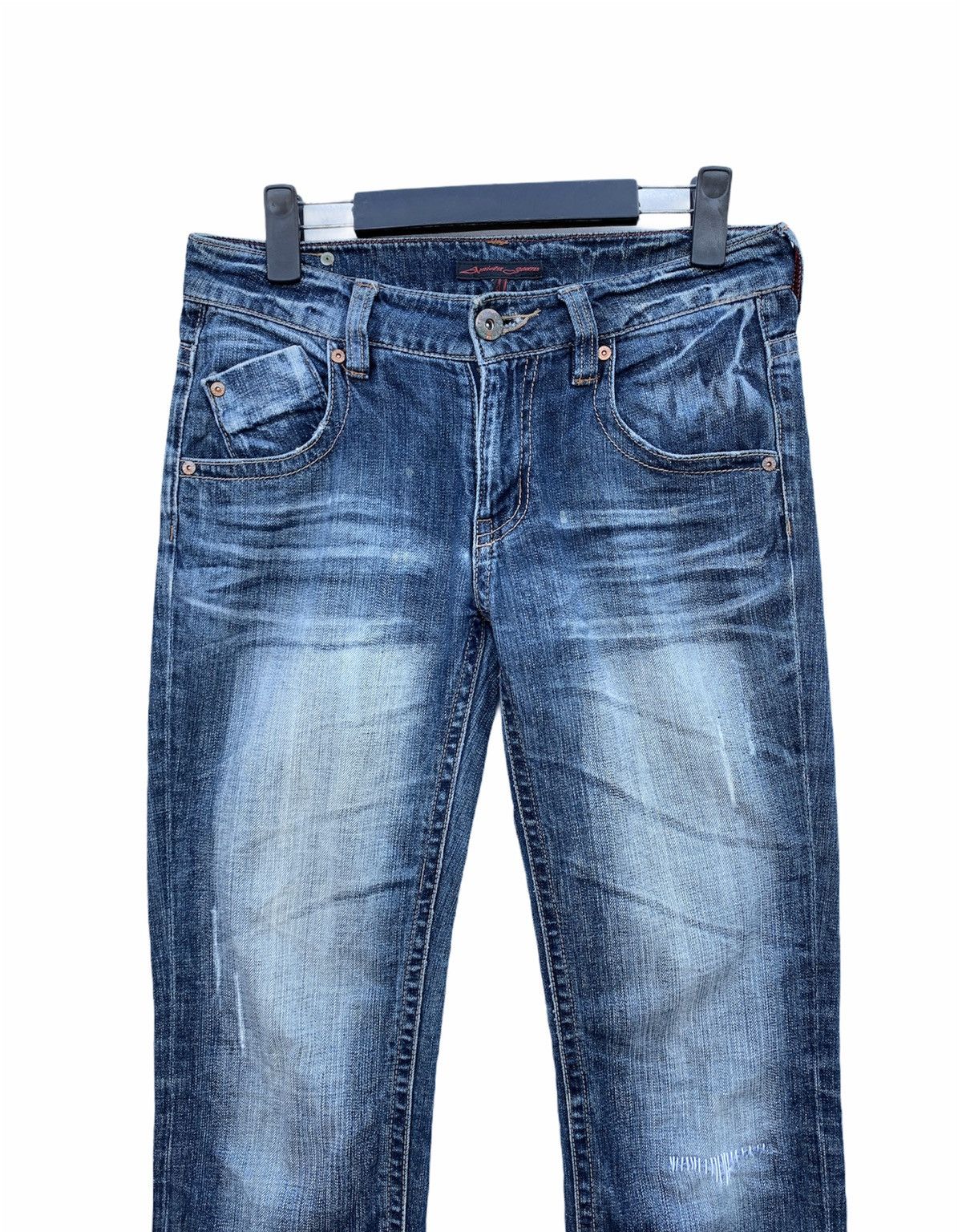 If Six Was Nine × Japanese Brand Japanese Brand Amidst Jeans Distressed Denim Size US 31 - 2 Thumbnail