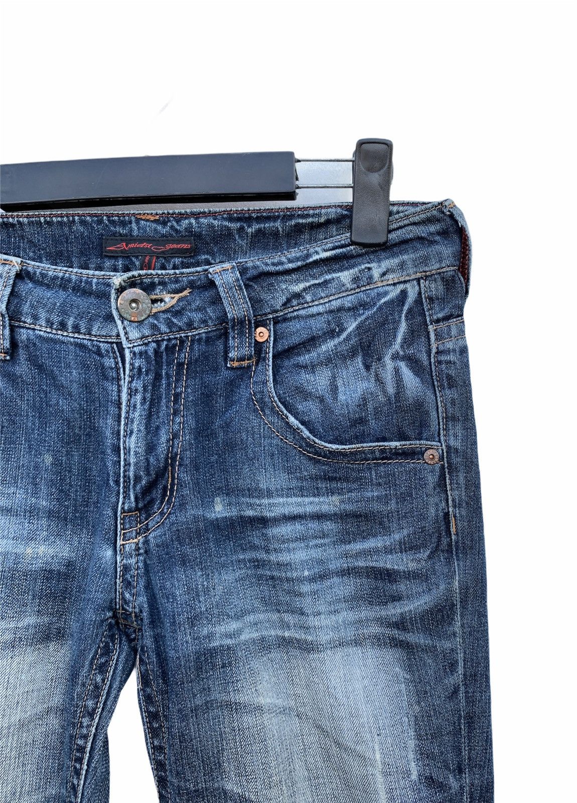 If Six Was Nine × Japanese Brand Japanese Brand Amidst Jeans Distressed Denim Size US 31 - 6 Thumbnail