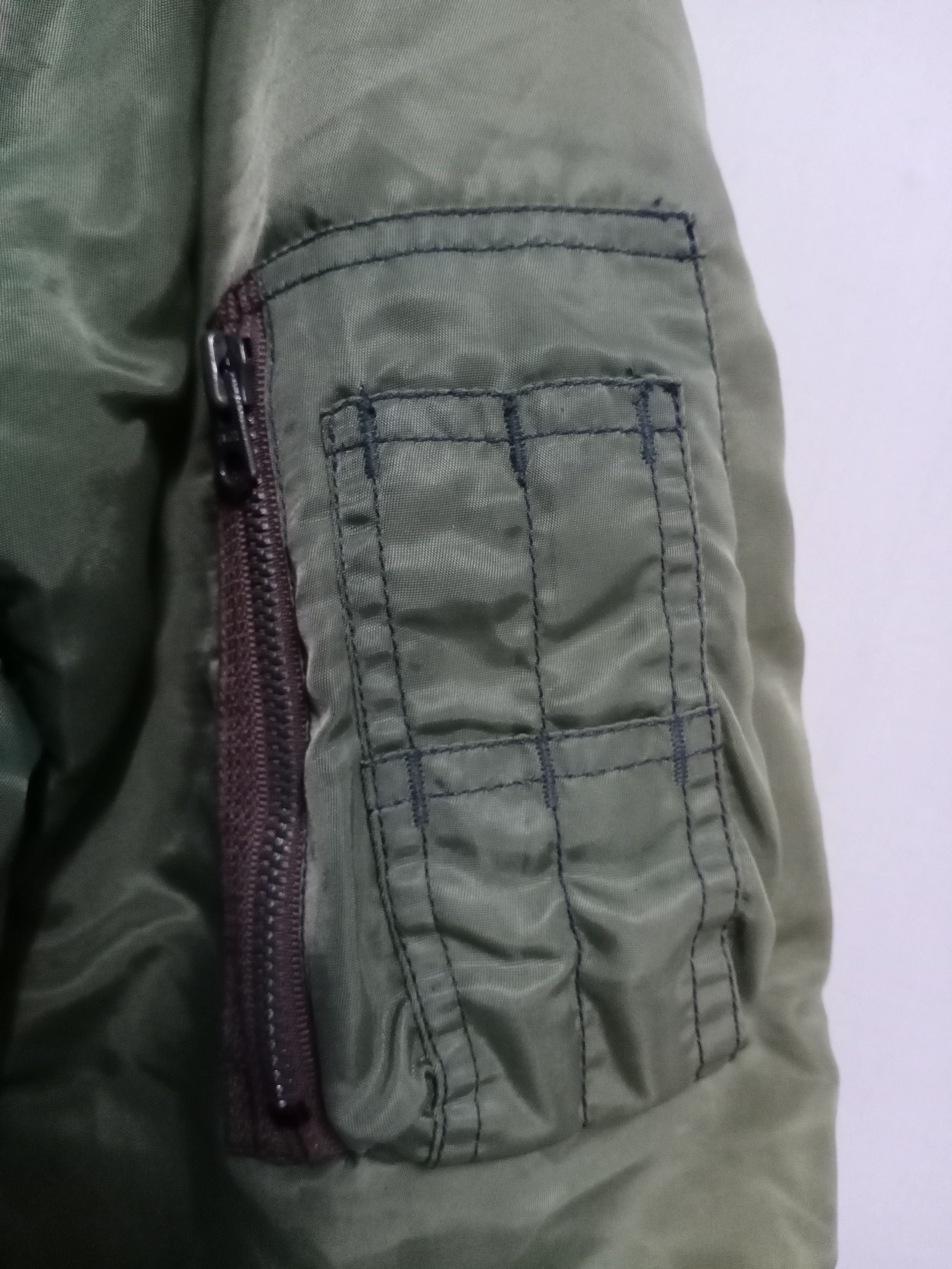 Alpha Industries × Vintage Vintage Reversible Flight Jacket Military Air Force Size US XL / EU 56 / 4 - 9 Thumbnail
