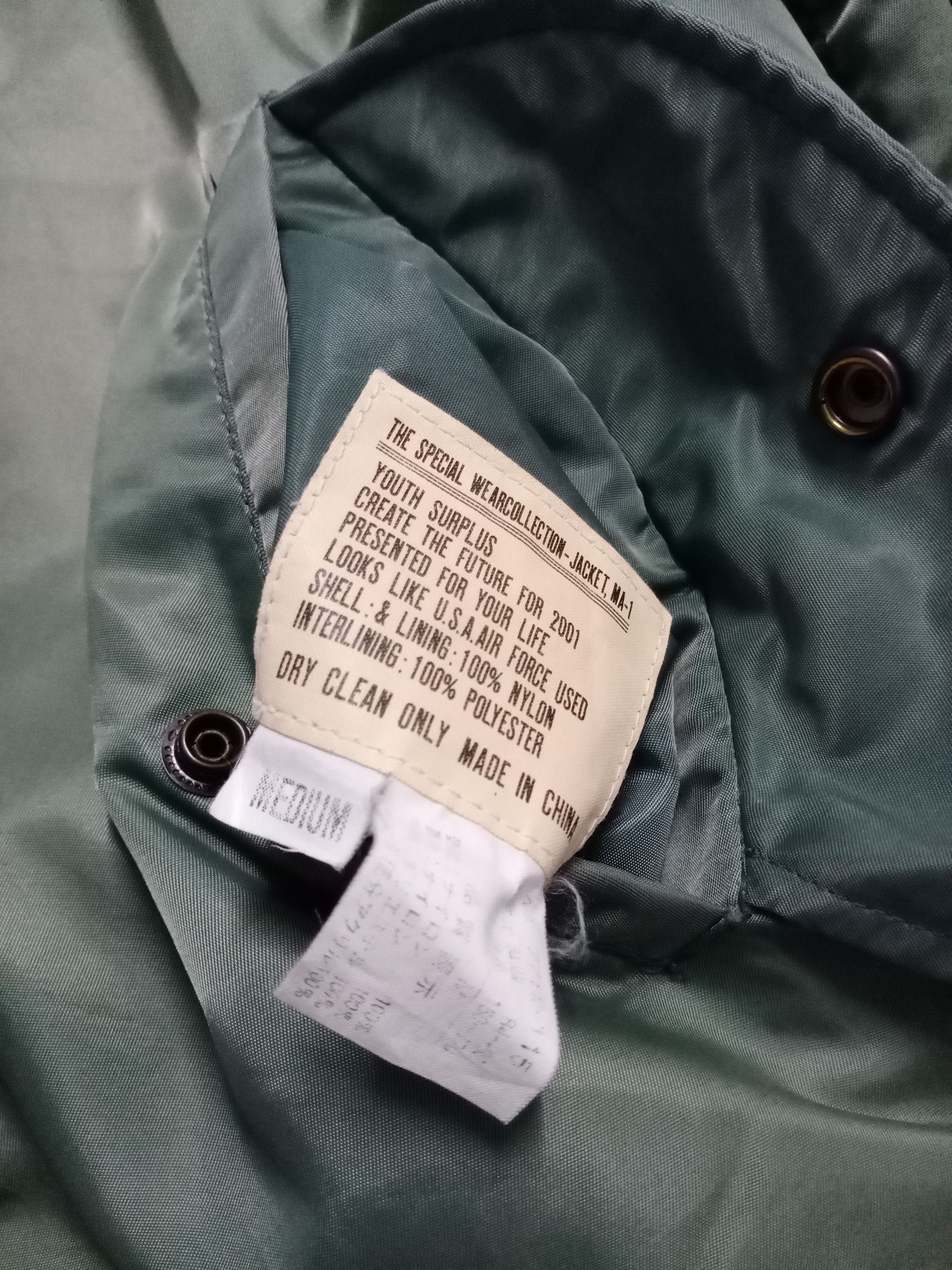 Alpha Industries × Vintage Vintage Reversible Flight Jacket Military Air Force Size US XL / EU 56 / 4 - 6 Thumbnail