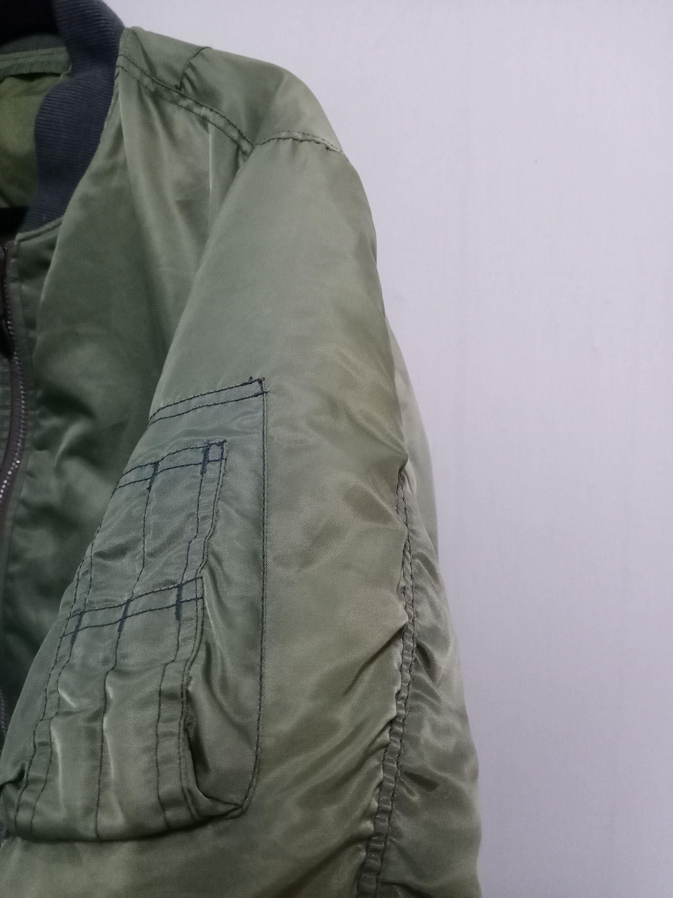 Alpha Industries × Vintage Vintage Reversible Flight Jacket Military Air Force Size US XL / EU 56 / 4 - 7 Thumbnail