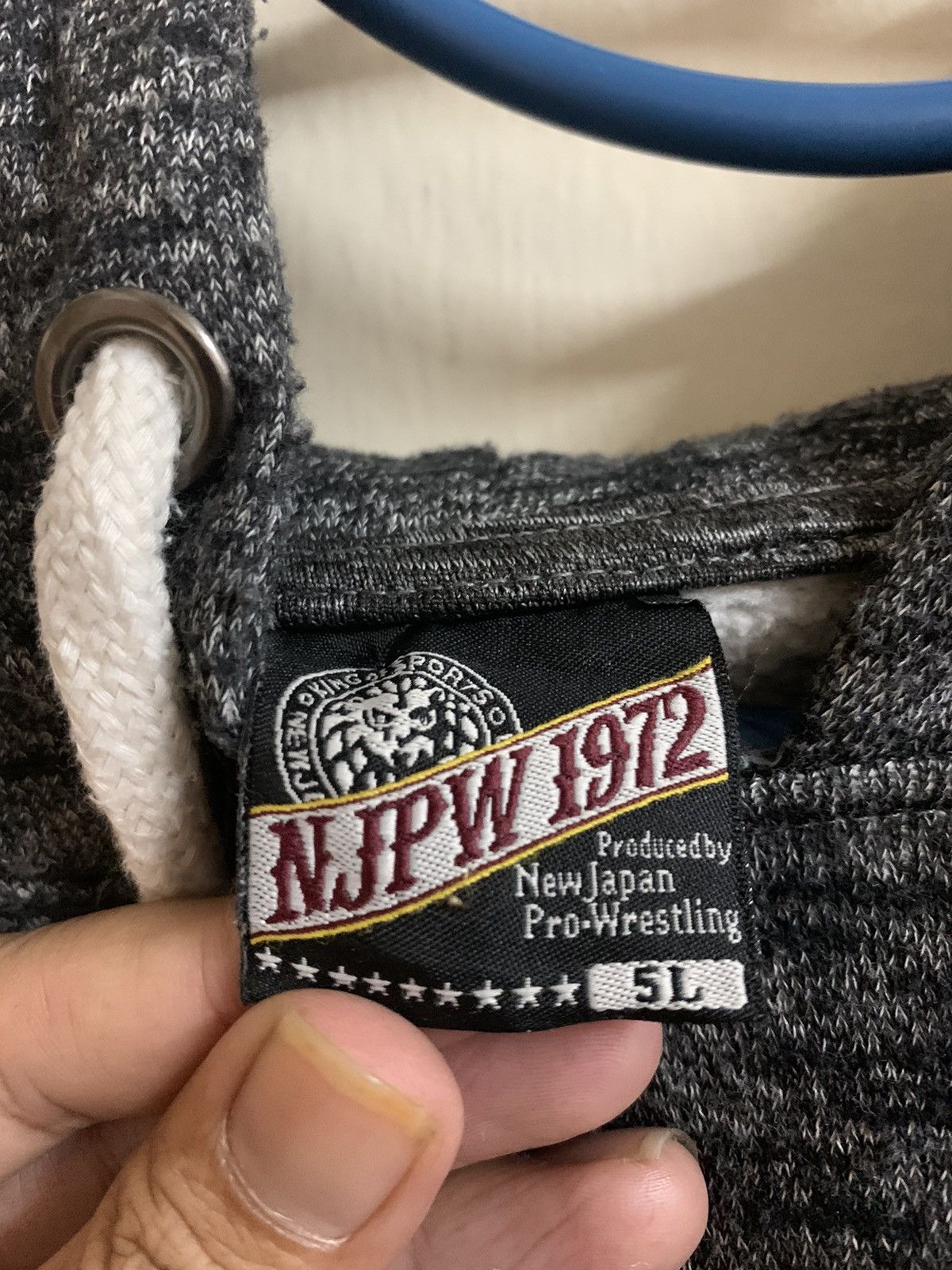 Japanese Brand × Vintage Very Nice NJPW King Of Sport Hoodies Size US XL / EU 56 / 4 - 5 Thumbnail