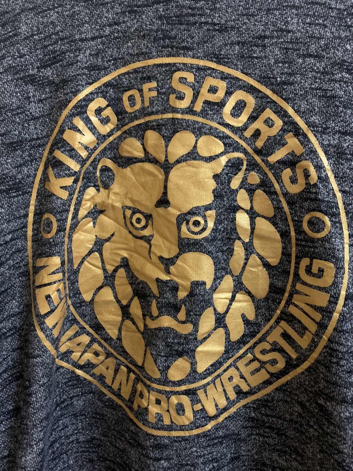 Japanese Brand × Vintage Very Nice NJPW King Of Sport Hoodies Size US XL / EU 56 / 4 - 3 Thumbnail
