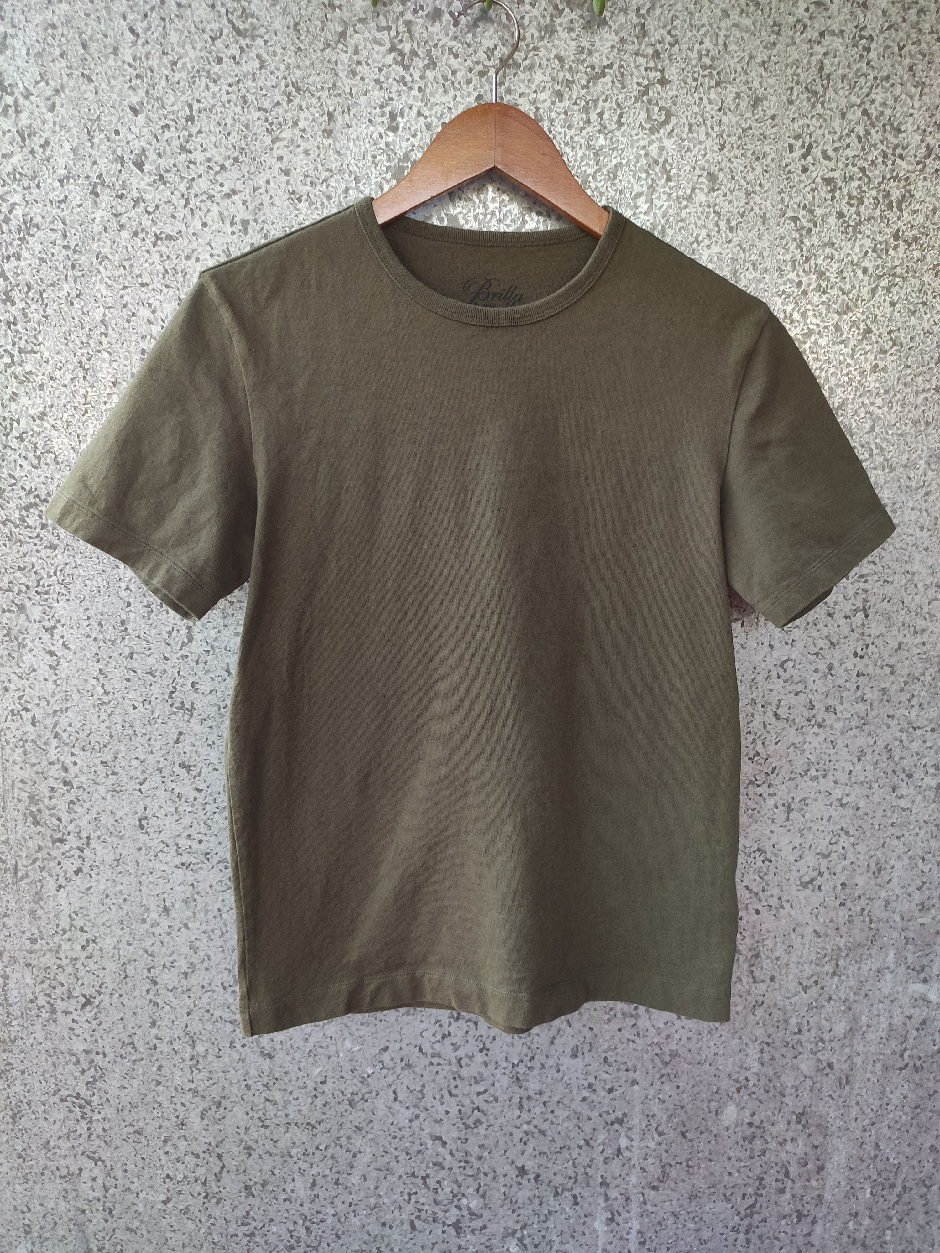 Beams Plus Brilla per il Gusto plain t shirt green army Size US S / EU 44-46 / 1 - 1 Thumbnail