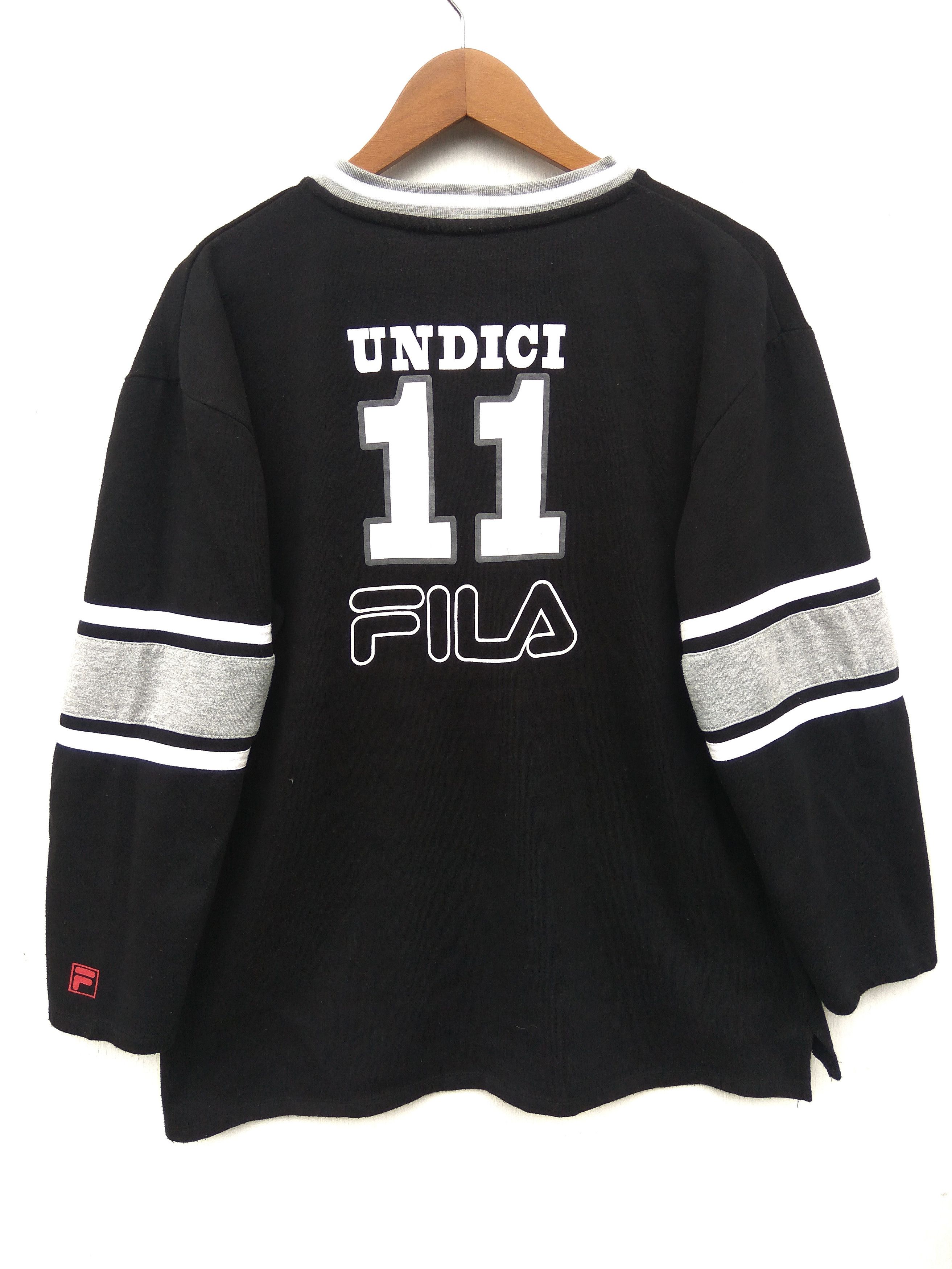 Fila Vintage 90s Vintage Fila sweatshirt big logo Size US L / EU 52-54 / 3 - 6 Thumbnail