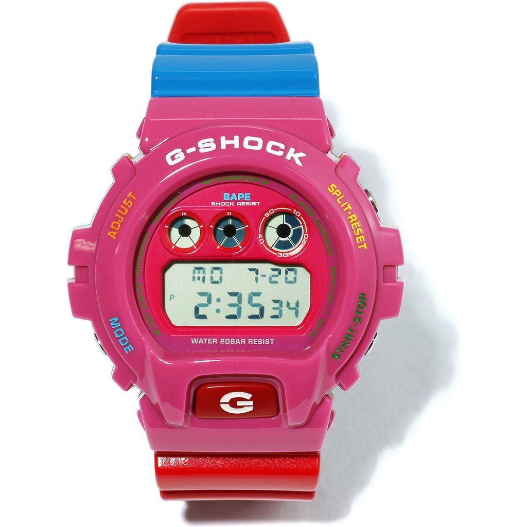 BAPE X KID CUDI G-SHOCK DW6900 WATCH