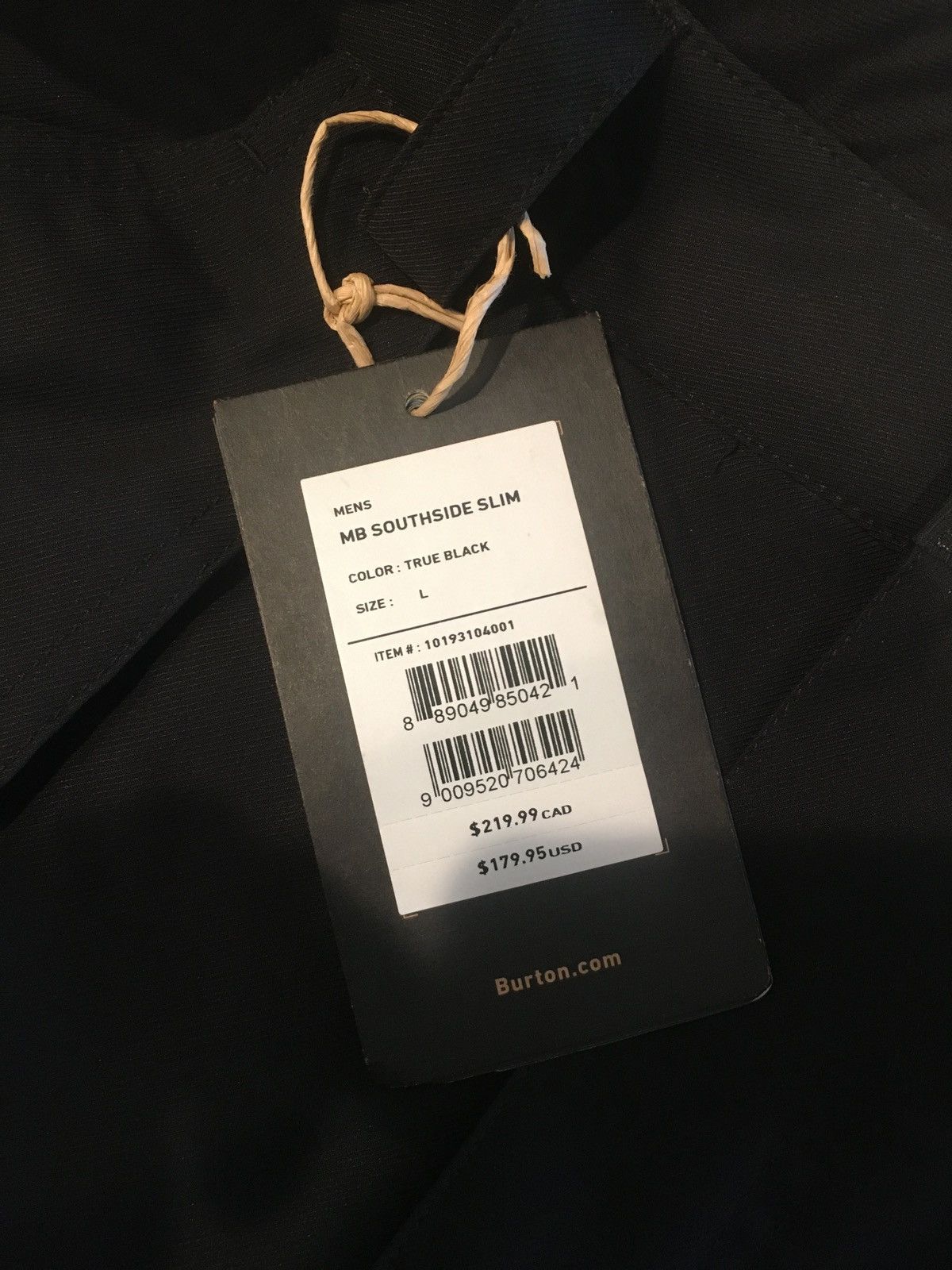 Burton MB SOUTHSIDE SLIM - snow pants Size US 34 / EU 50 - 4 Thumbnail