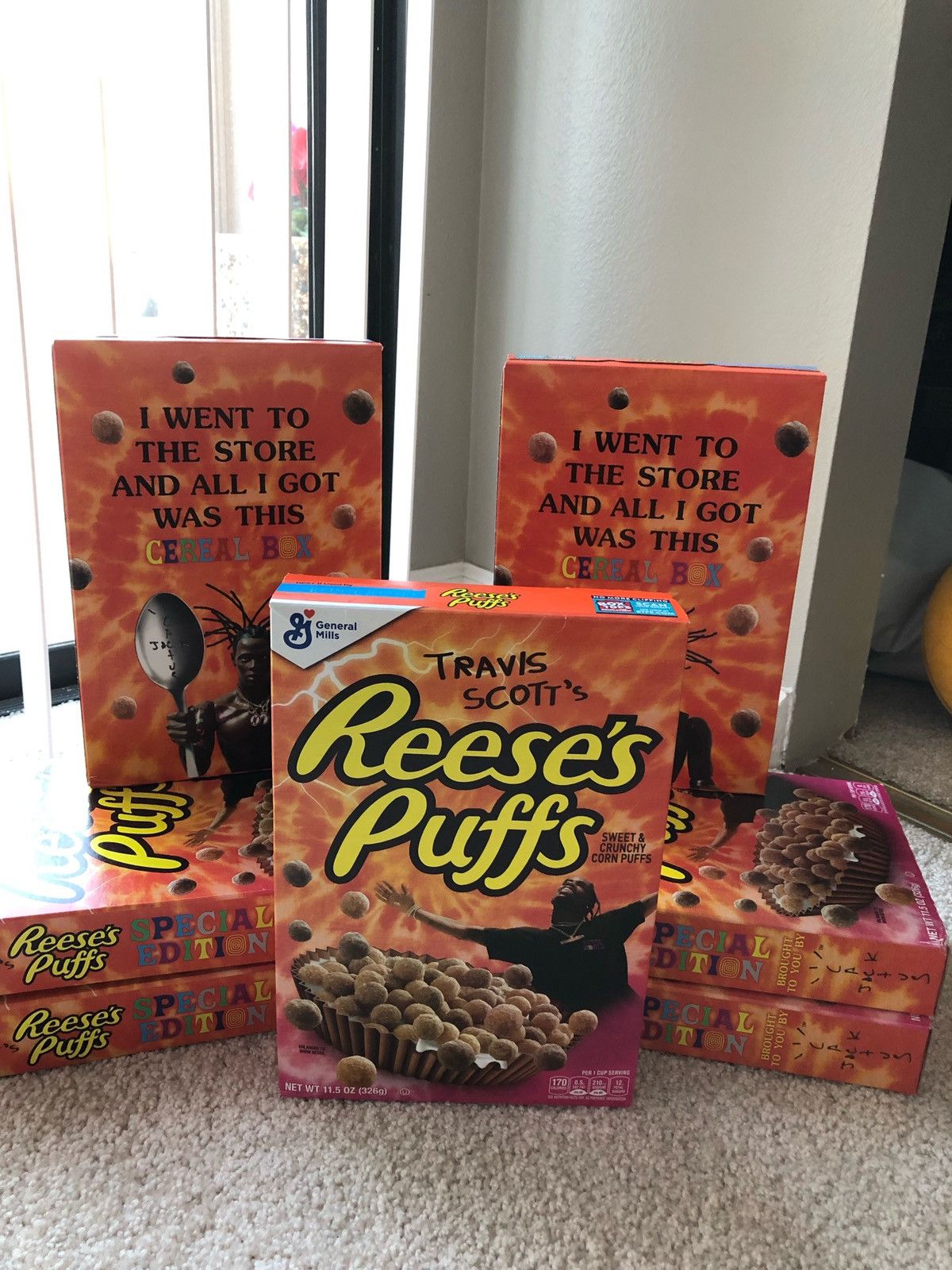 travis scott reese's puffs shoes