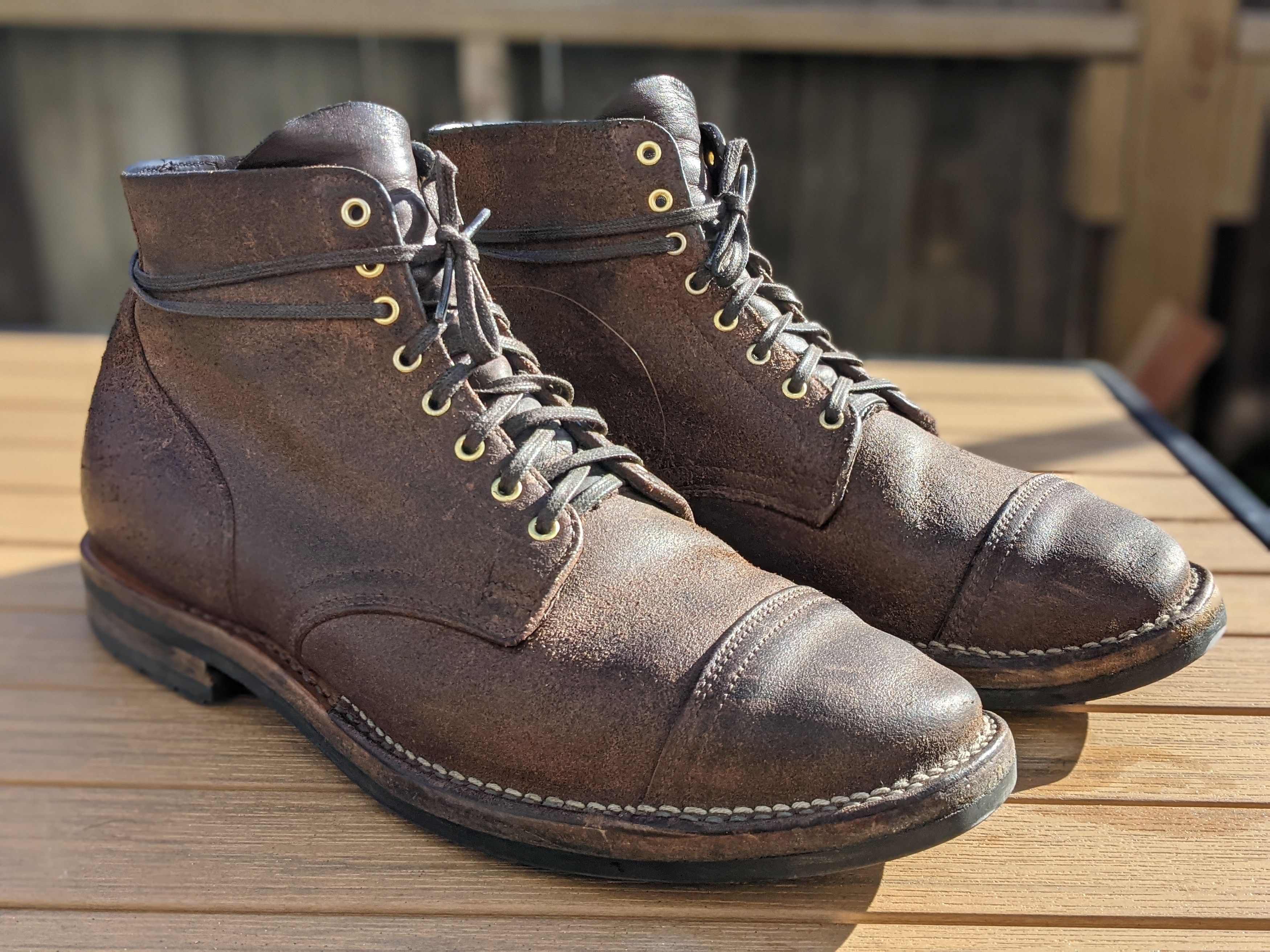 Viberg Natural waxed flesh Viberg service boots 1035 Grailed