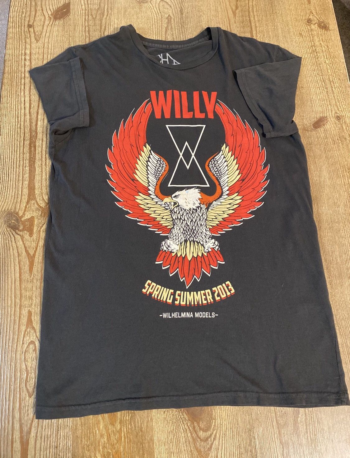 Vintage Wilhelmina Models Exclusive Tee Fashion Week 2013 MEDIUM Size US M / EU 48-50 / 2 - 3 Thumbnail