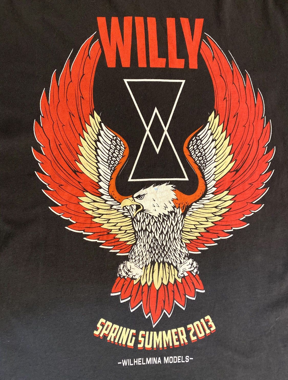 Vintage Wilhelmina Models Exclusive Tee Fashion Week 2013 MEDIUM Size US M / EU 48-50 / 2 - 1 Thumbnail