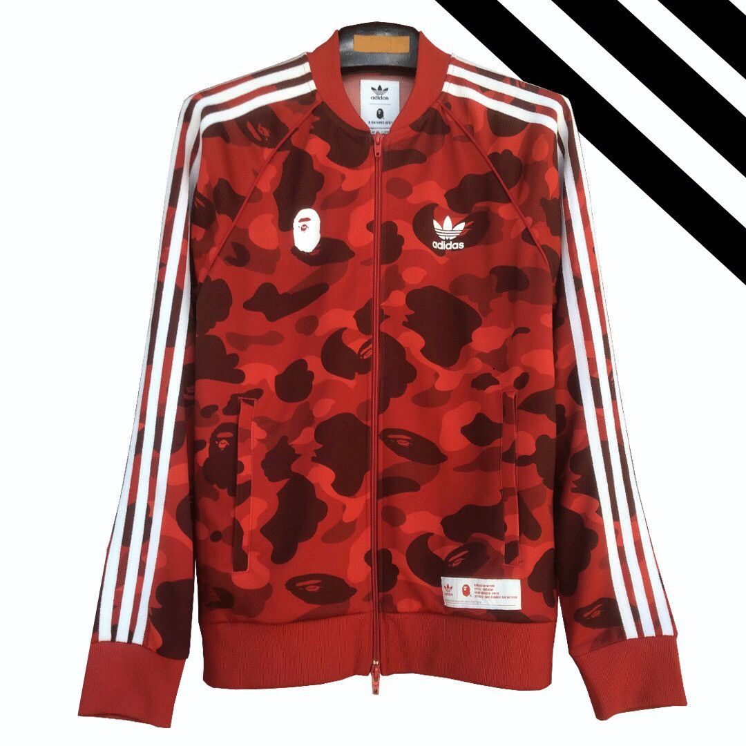 Adidas x bape track top hotsell