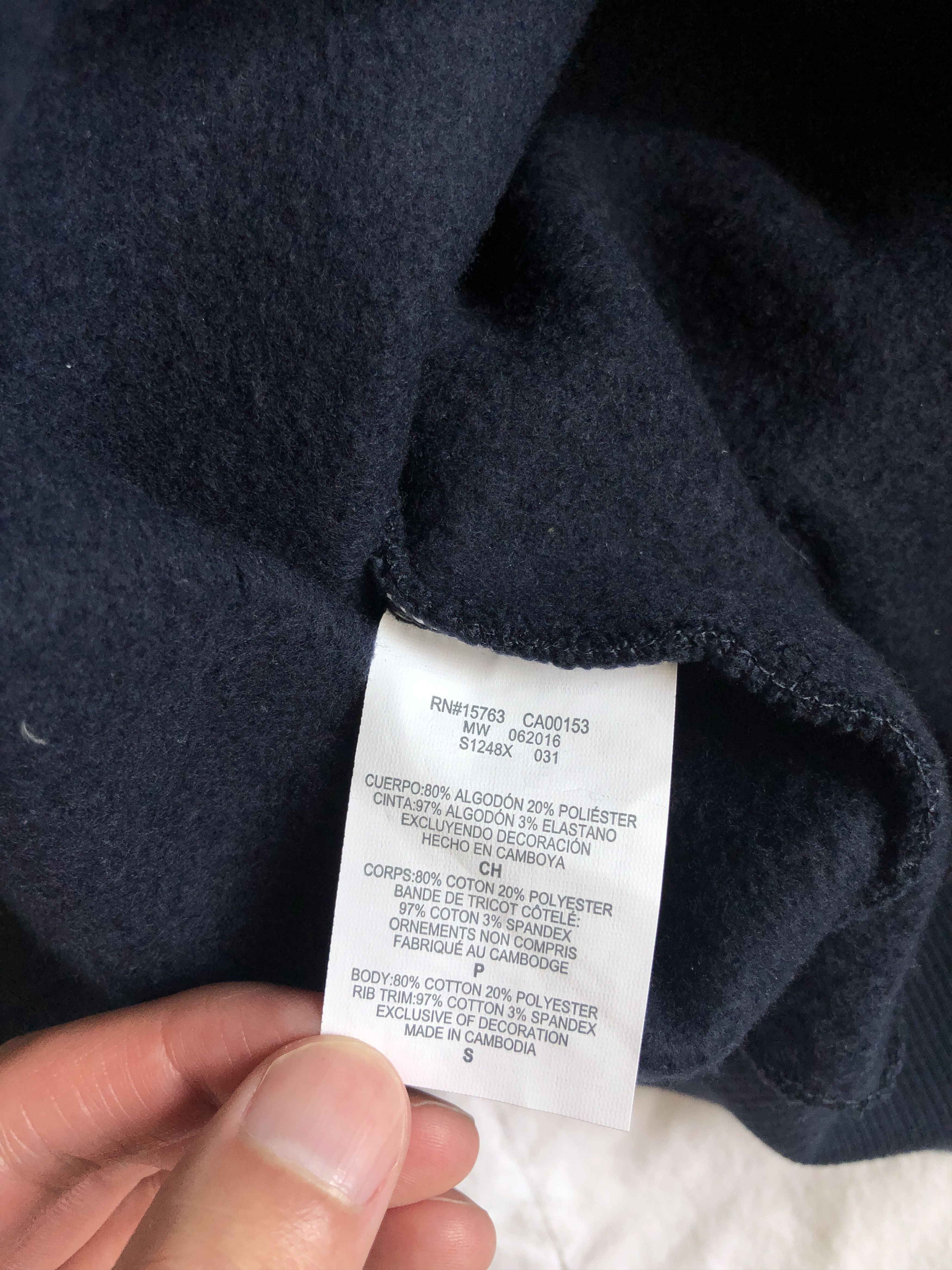 Champion × Supreme Supreme x Champion Hooded Sweatshirt FW16 Size Small Navy Size US S / EU 44-46 / 1 - 7 Thumbnail