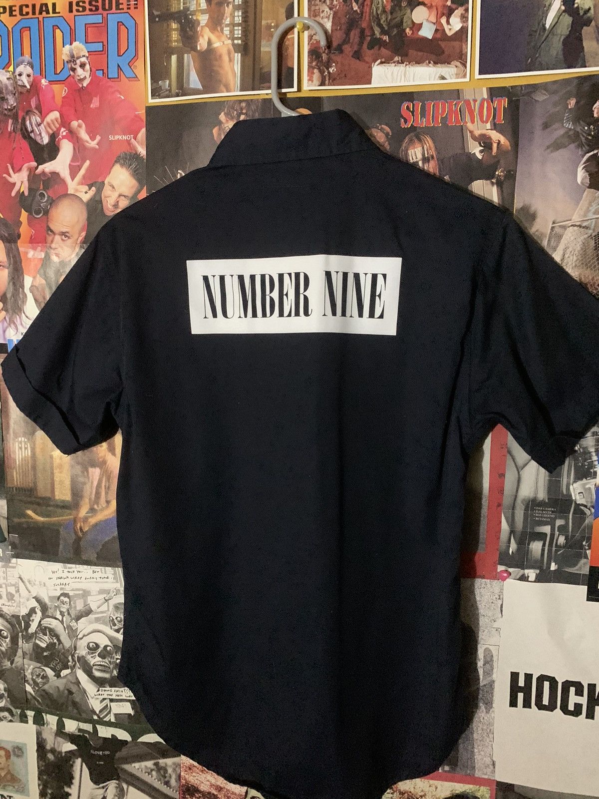 Number (N)ine Number (N)ine Studios Navy Button Up Size 1 XS - Small Size US S / EU 44-46 / 1 - 2 Thumbnail