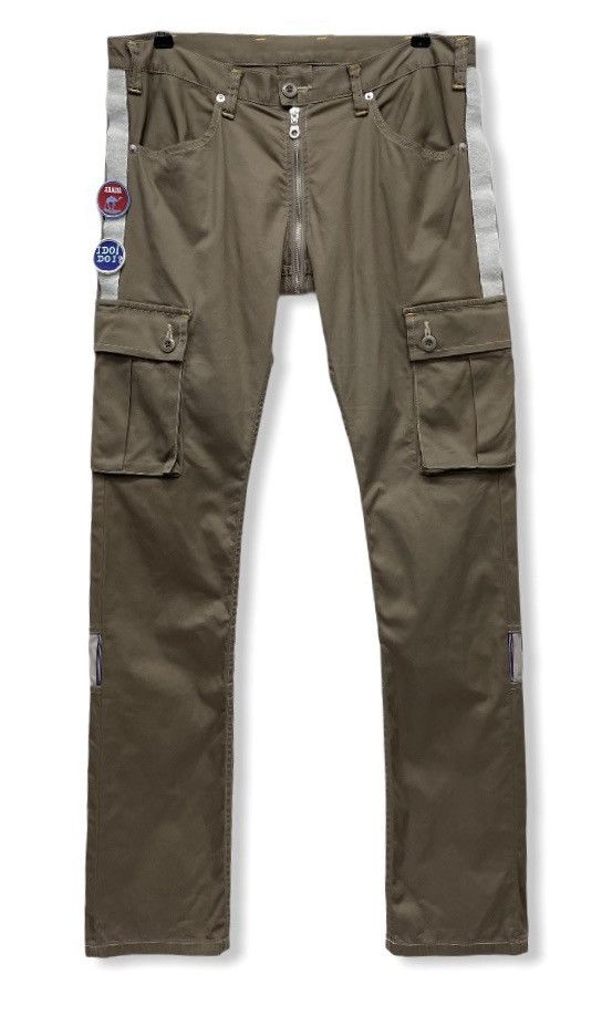 Designer × Japanese Brand RARE! GOOD MEN WEAR Fully Zipper Rise Cargo Pants Size US 31 - 8 Thumbnail