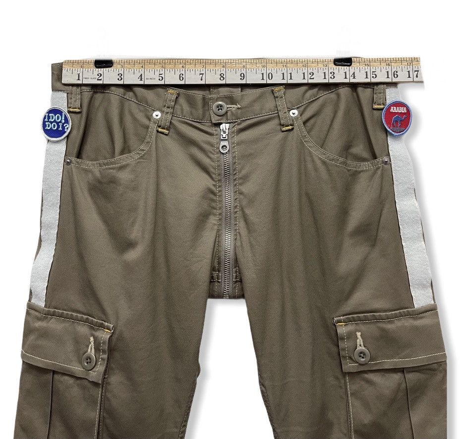 Designer × Japanese Brand RARE! GOOD MEN WEAR Fully Zipper Rise Cargo Pants Size US 31 - 10 Thumbnail