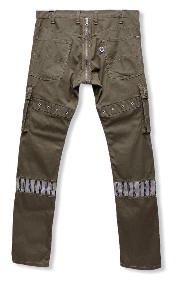 Designer × Japanese Brand RARE! GOOD MEN WEAR Fully Zipper Rise Cargo Pants Size US 31 - 3 Thumbnail